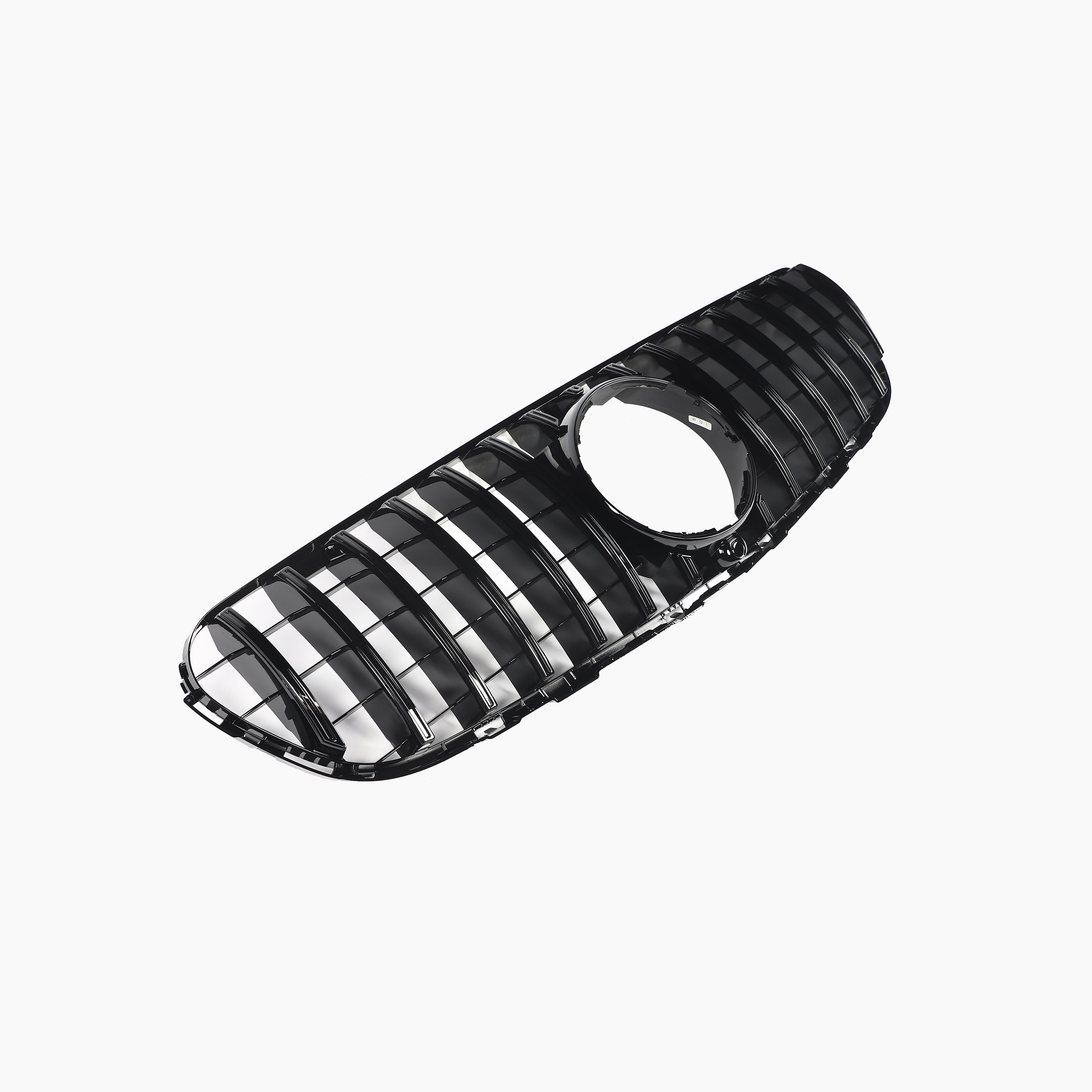 GT Style Gloss Black Front Grille For Mercedes Benz GLC C253 Pre-LCI(2017-2019)