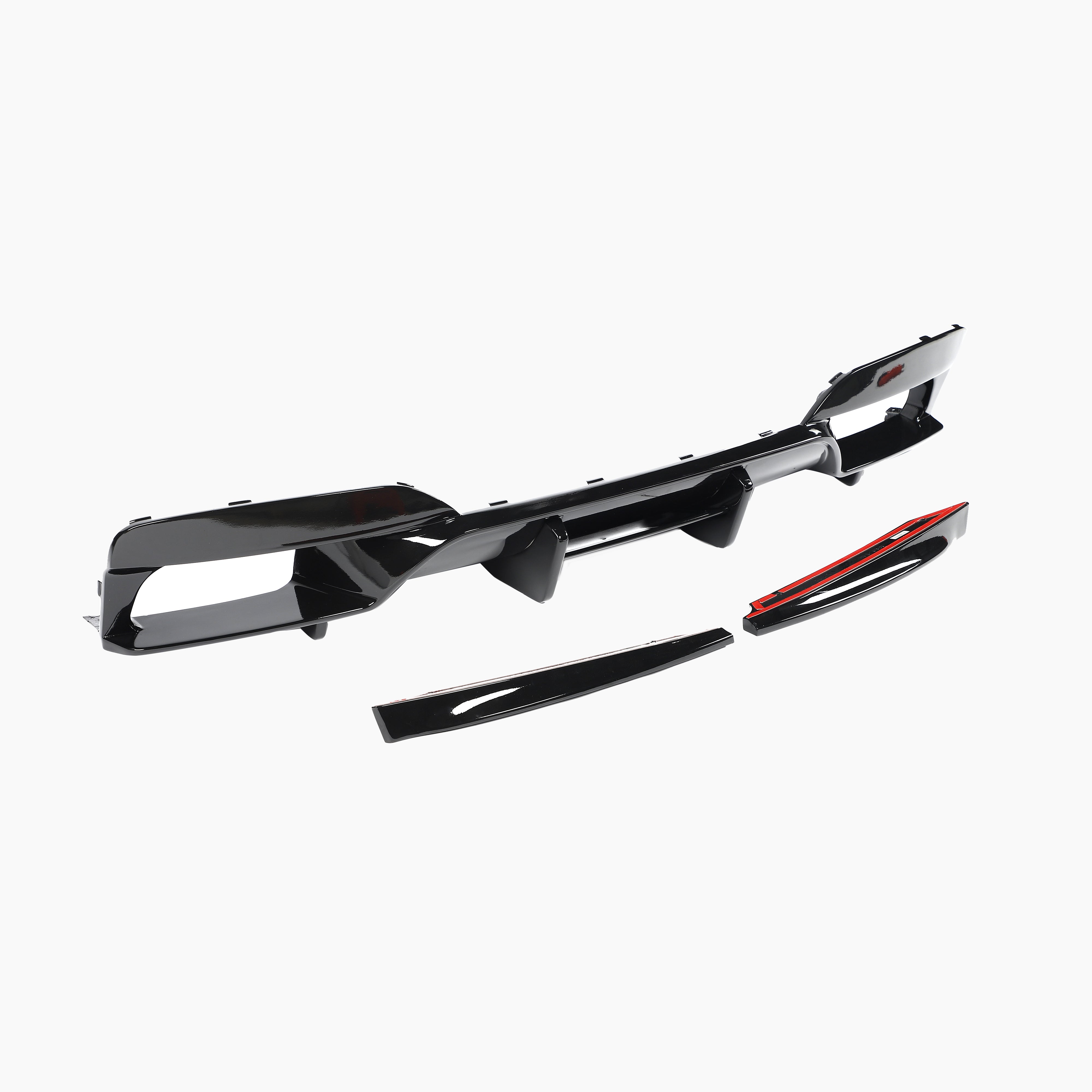 PSM Style Gloss Black Rear Diffuser for BMW 6 Series F06 F12 F13 M6 (2011-2018)