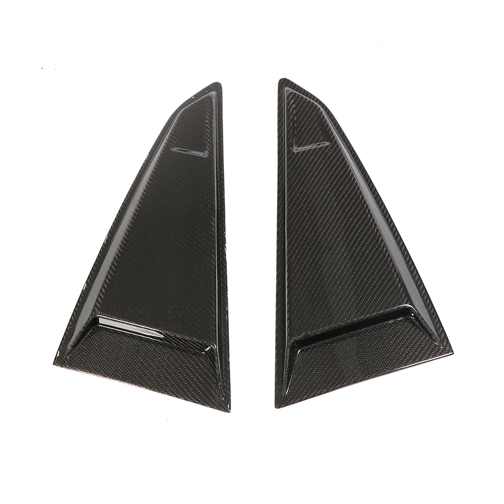 Carbon Fiber Quarter Window Scoops for Audi TT/TTS MK3 8S Pre-LCI(2015-2018)/TT RS ML3 8S Pre-LCI(2017-2019)