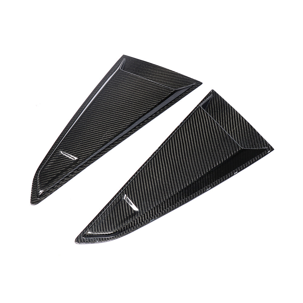 Carbon Fiber Quarter Window Scoops for Audi TT/TTS MK3 8S Pre-LCI(2015-2018)/TT RS ML3 8S Pre-LCI(2017-2019)
