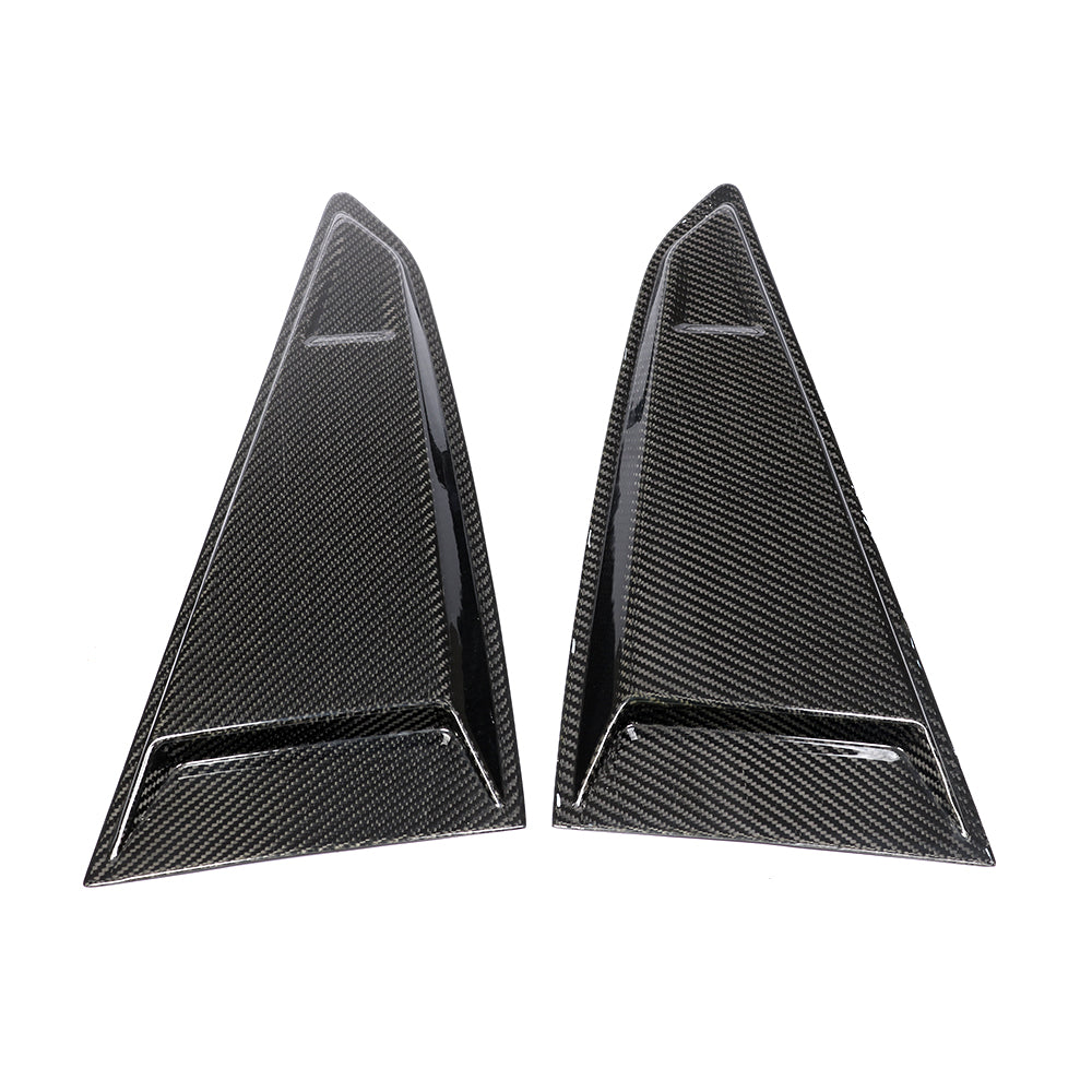 Carbon Fiber Quarter Window Scoops for Audi TT/TTS MK3 8S Pre-LCI(2015-2018)/TT RS ML3 8S Pre-LCI(2017-2019)
