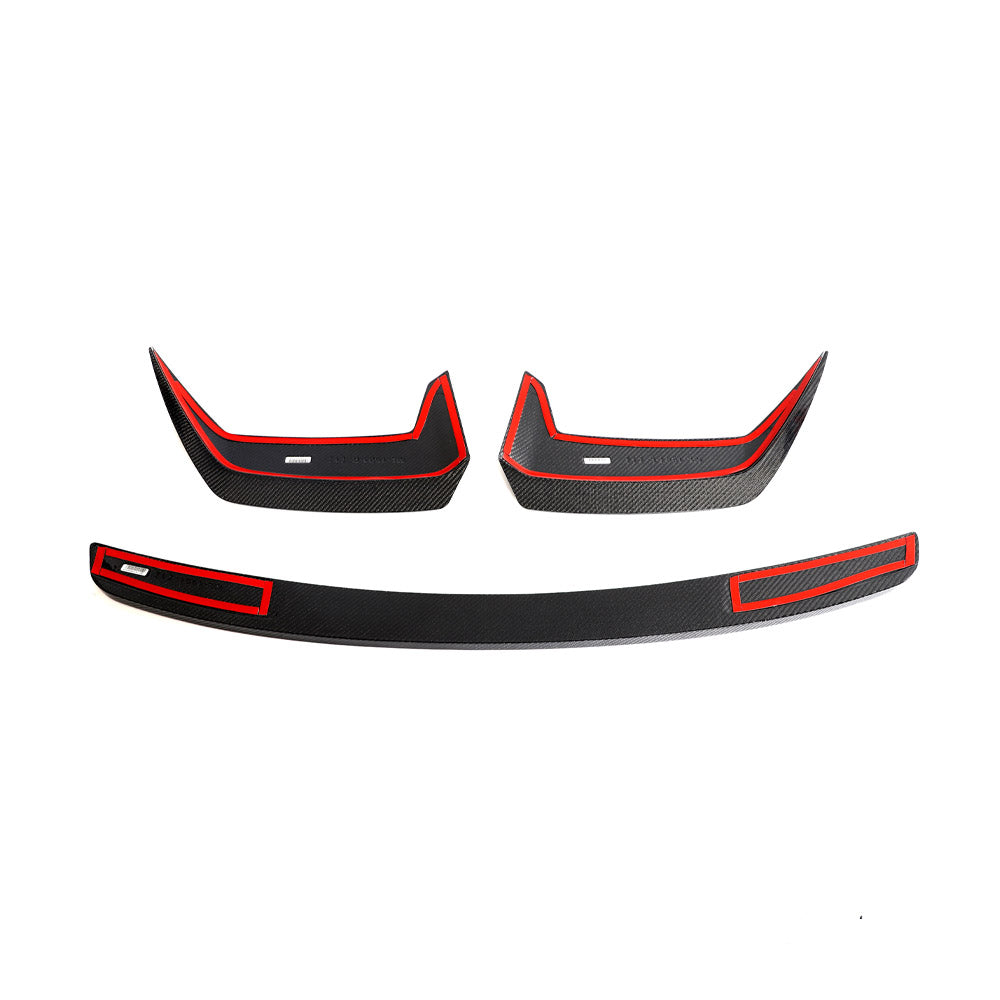 ST Style Carbon Fiber Rear Roof Spoiler for Audi RSQ8 Pre-LCI (2019–2023)