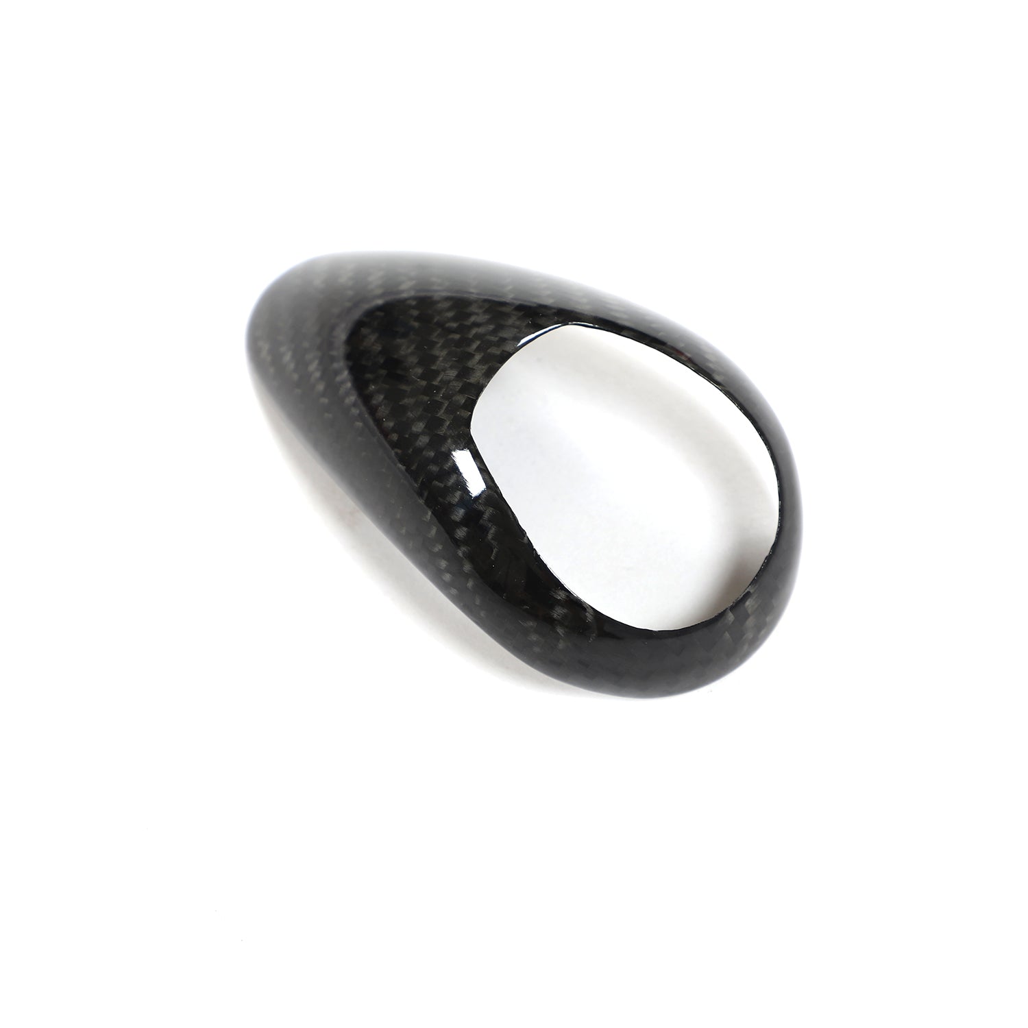 LHD Carbon Fiber Gear Shift Knob Cover Trim for BMW M2/M3/M4/M5/M6/X5M/X6M