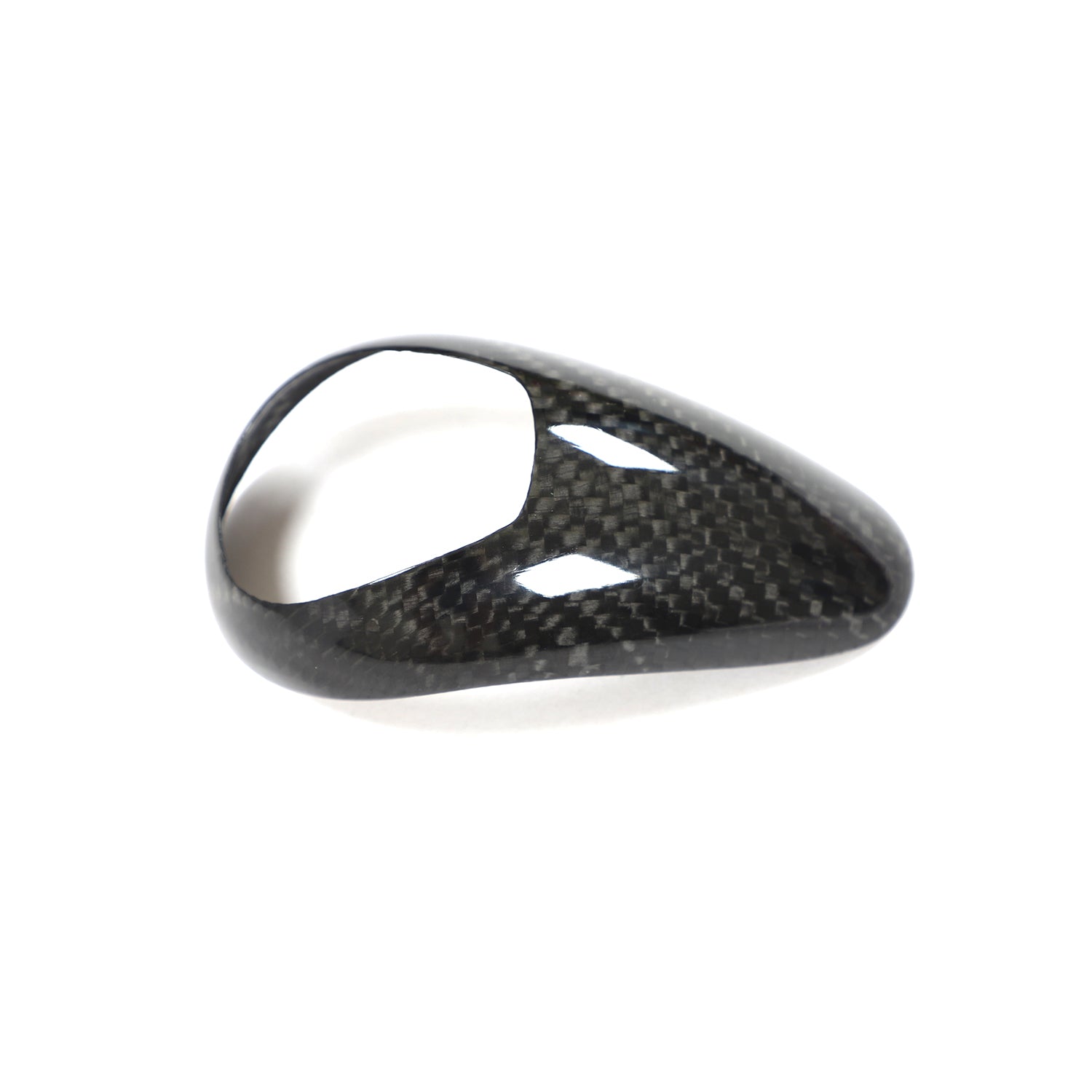 LHD Carbon Fiber Gear Shift Knob Cover Trim for BMW M2/M3/M4/M5/M6/X5M/X6M