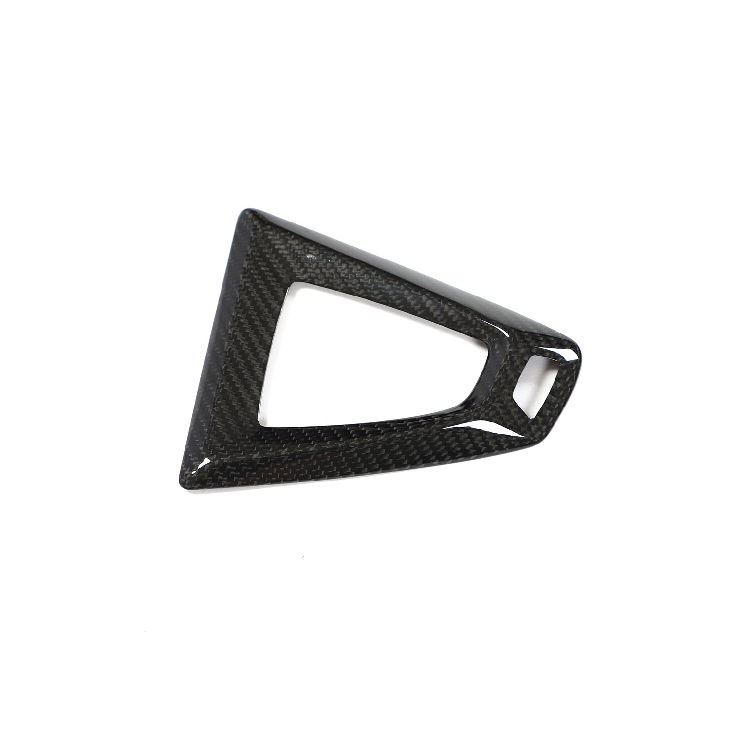 LHD Carbon Fiber Gear Shift Knob Base Trim for BMW M3 F80, M4 F82/F83 (2014-2020)