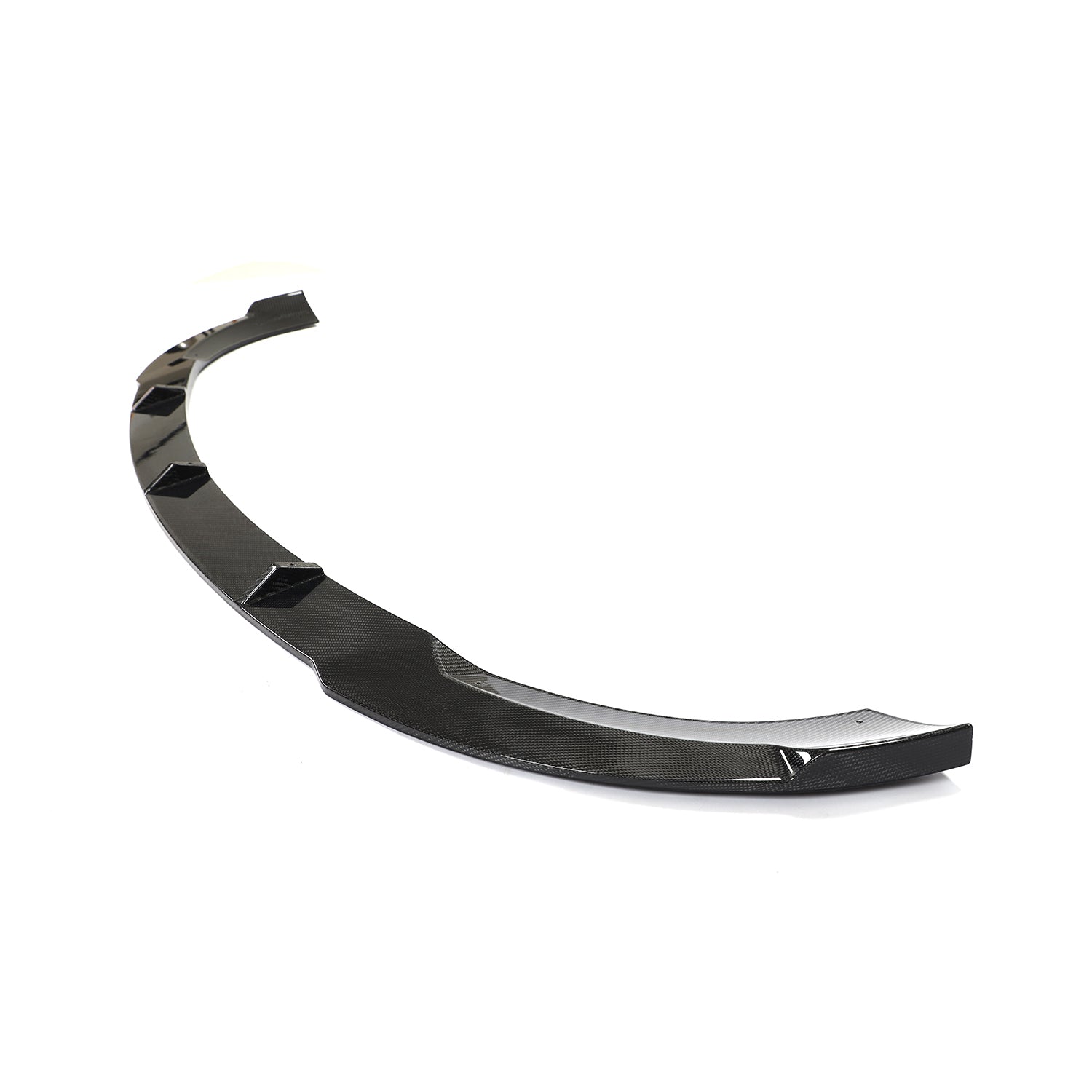 ST Style Carbon Fiber Front Lip for Mercedes Benz E-Class W213 Facelift Base Sedan (2021-2023)