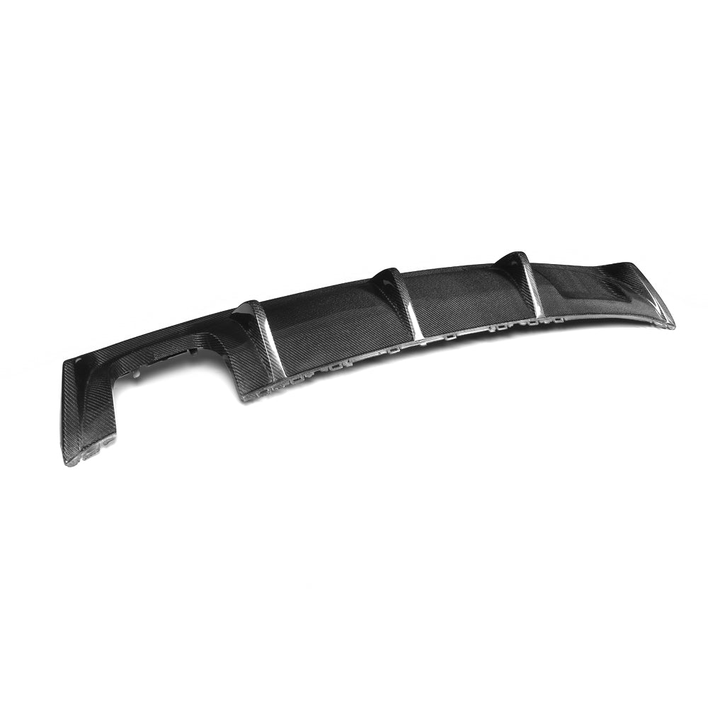 ST Style Carbon Fiber Rear Diffuser(Single Exhaust) for Audi A3/S3 8V Pre-LCI Base (2012–2016)