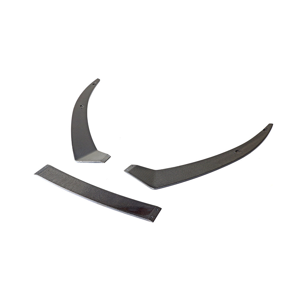 ST Style Carbon Fiber Front Lip For Audi R8 4S Pre‑LCI (2016–2018)