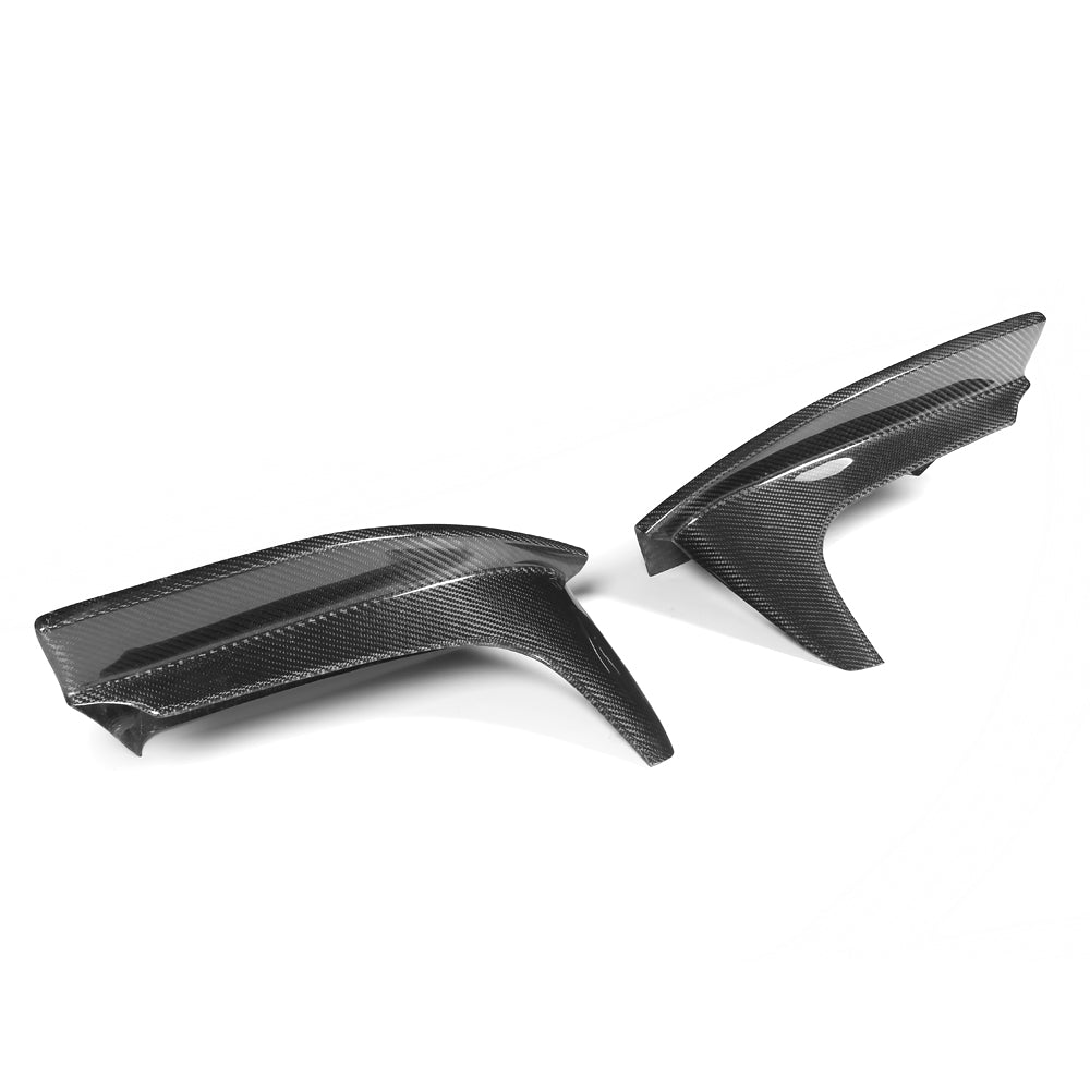 Performance Style Carbon Fiber Front Bumper Splitters for BMW 1 Series E82 1M Coupe(2011-2018)