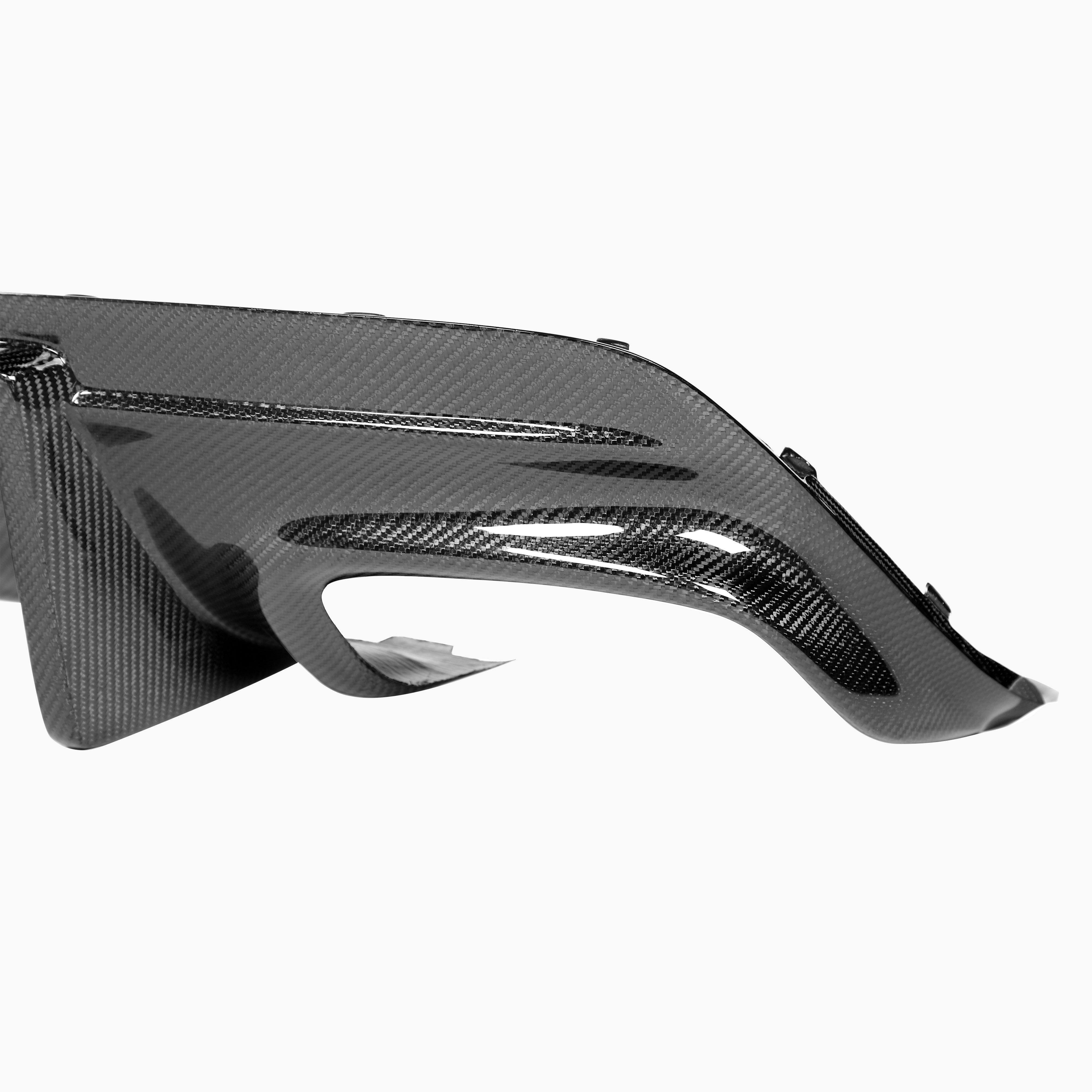 FD Style Carbon Fiber Rear Diffuser for Mercedes-Benz CLA C117 & CLA 45 AMG Pre‑Facelift & Facelift (2013–2019)