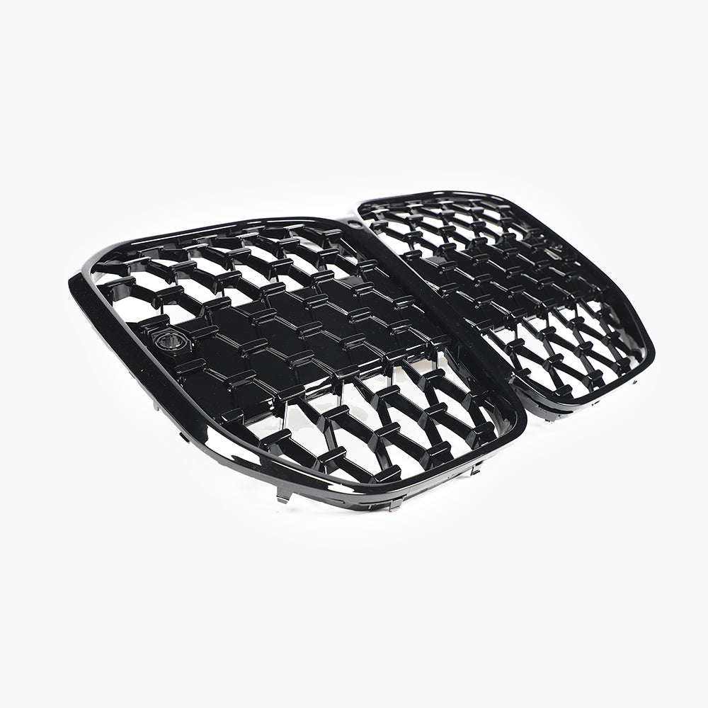 Gloss Black Diamond Grill for BMW 4 Series G22(without ACC)(2021+)