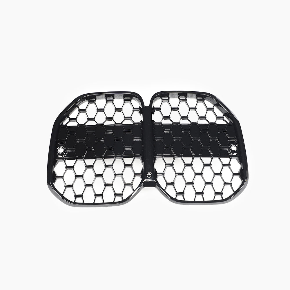 Gloss Black Diamond Grill for BMW 4 Series G22(without ACC)(2021+)
