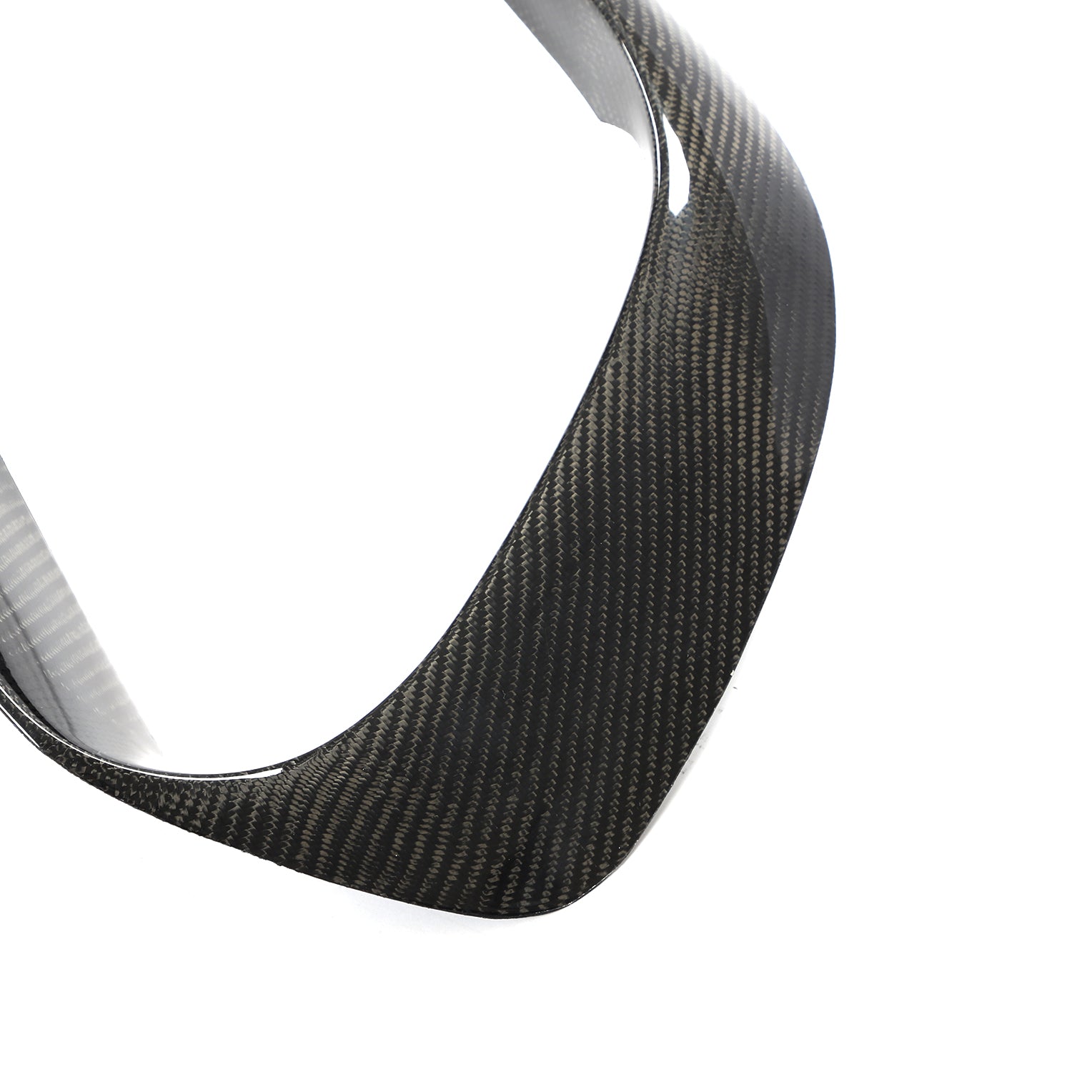 ST Style Carbon Fiber Front Bumper Vent Cover for Mercedes Benz GLA 45 S AMG & H247 Pre‑Facelift (2020-2022)