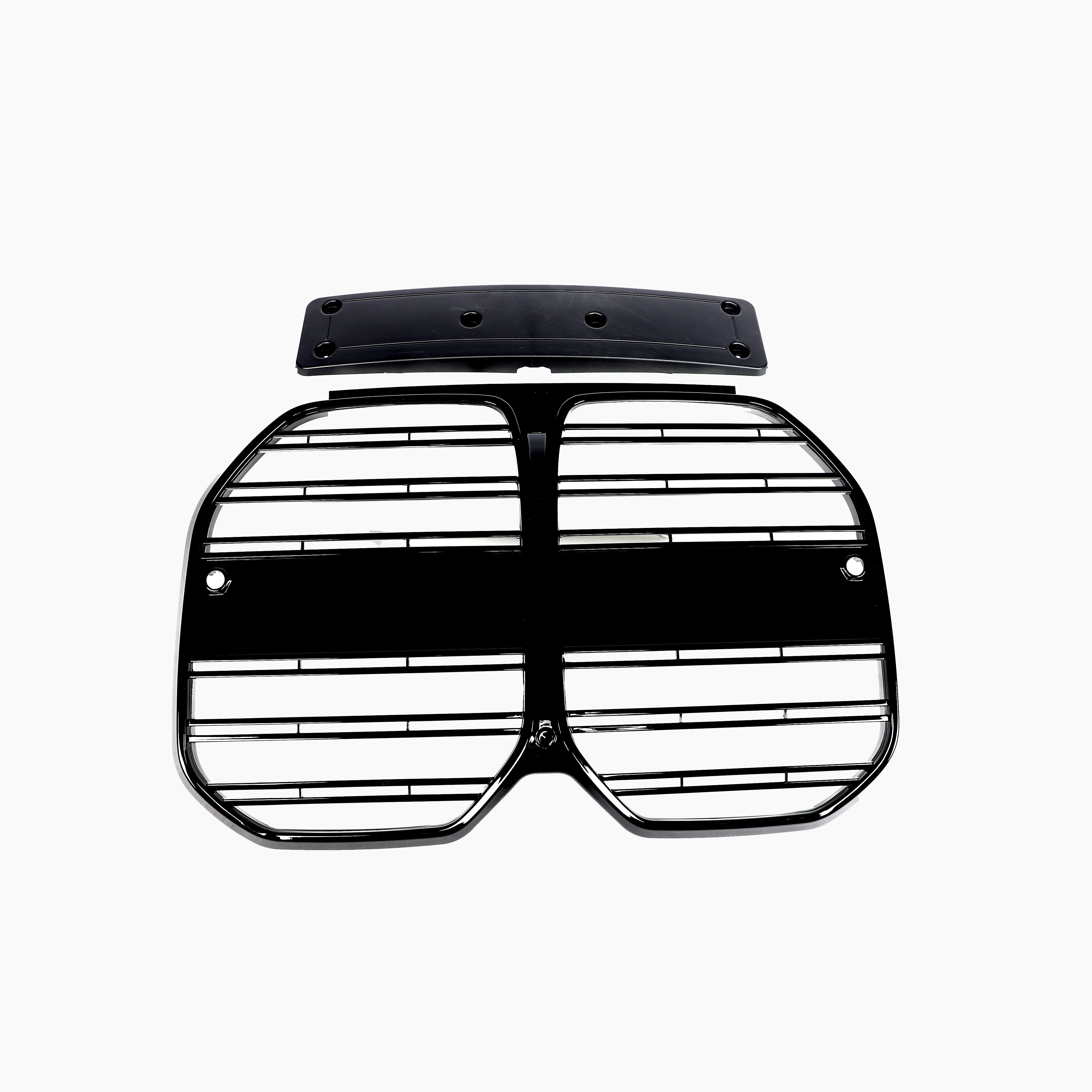 M Style Gloss Black Front Grille for BMW 4 Series, i4 G26 Gran Coupe(without ACC) (2021+)