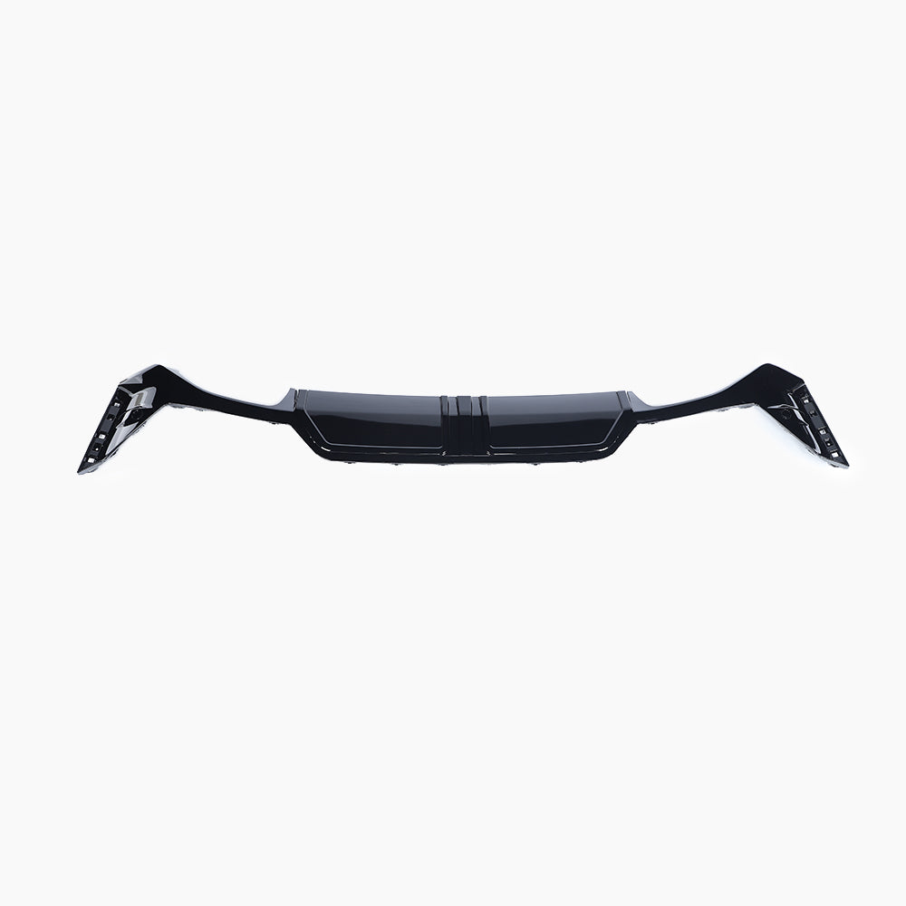 MP Style Gloss Black Diffuser for BMW 3 Series G20 LCI(2023+)(Double Dual Out)