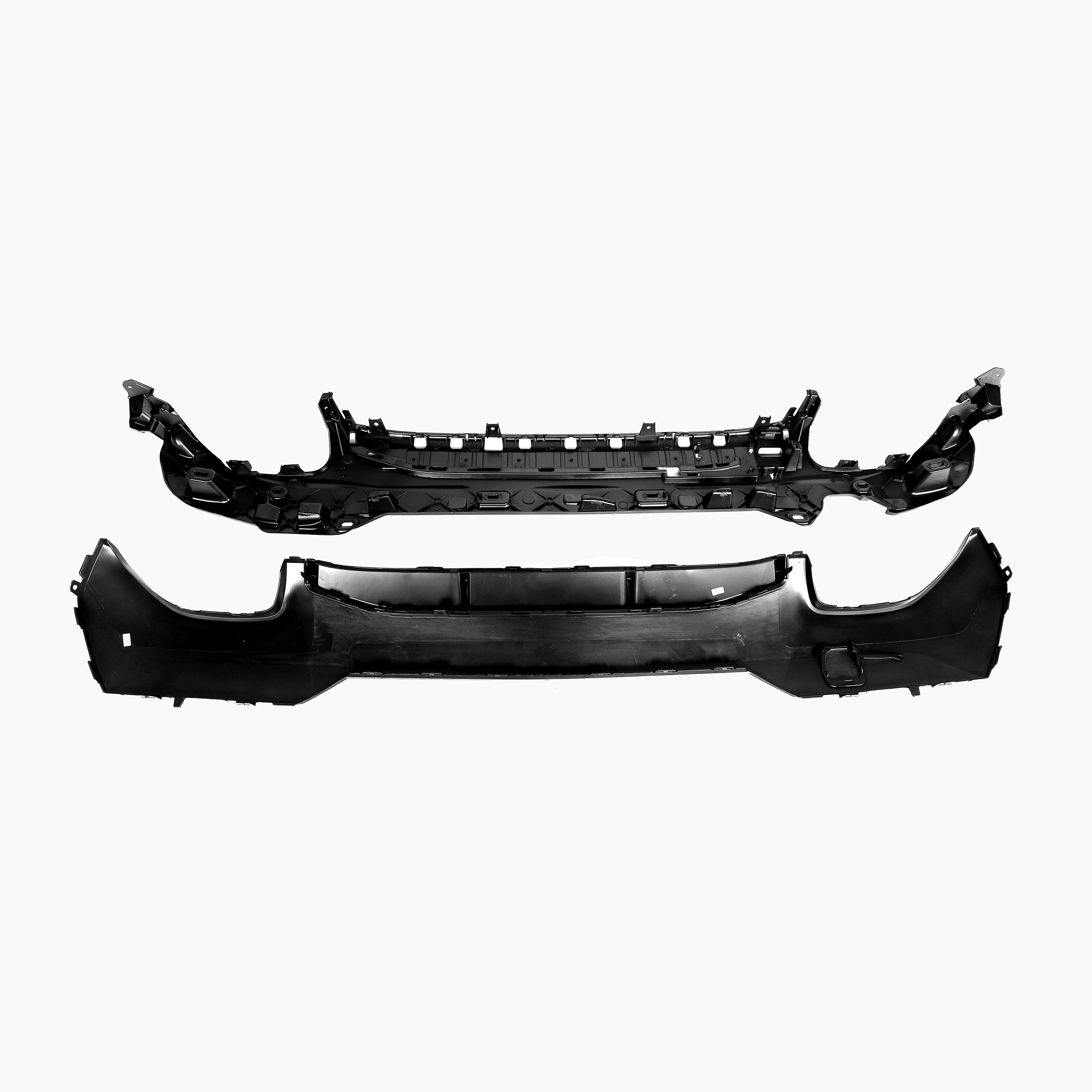 MP Style Gloss Black Diffuser for BMW 4 Series G22(2021+)(Double Dual Out)