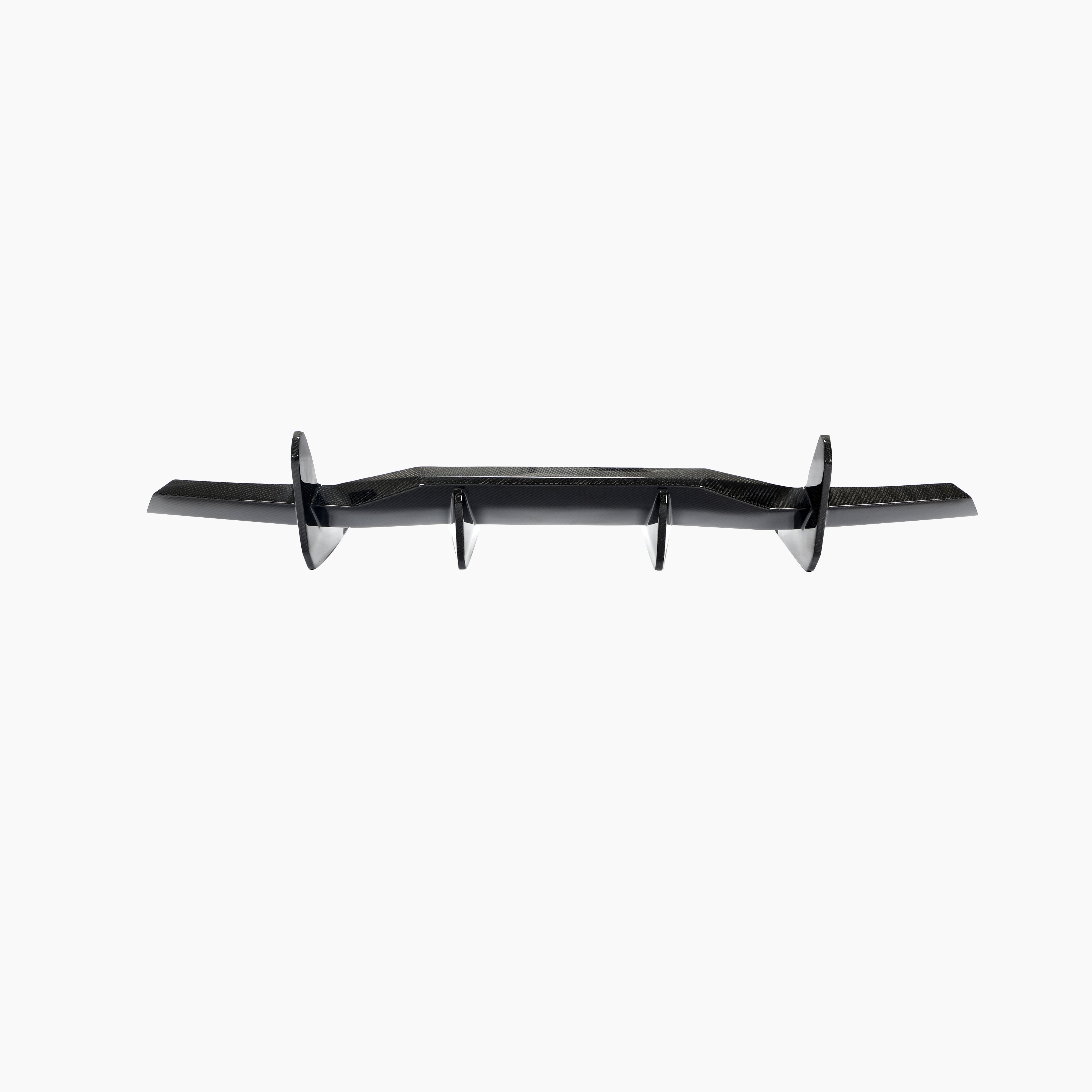 Chevrolet Corvette C8 Z51 Stingray Coupe Convertible Carbon Fiber Rear Diffuser - front view