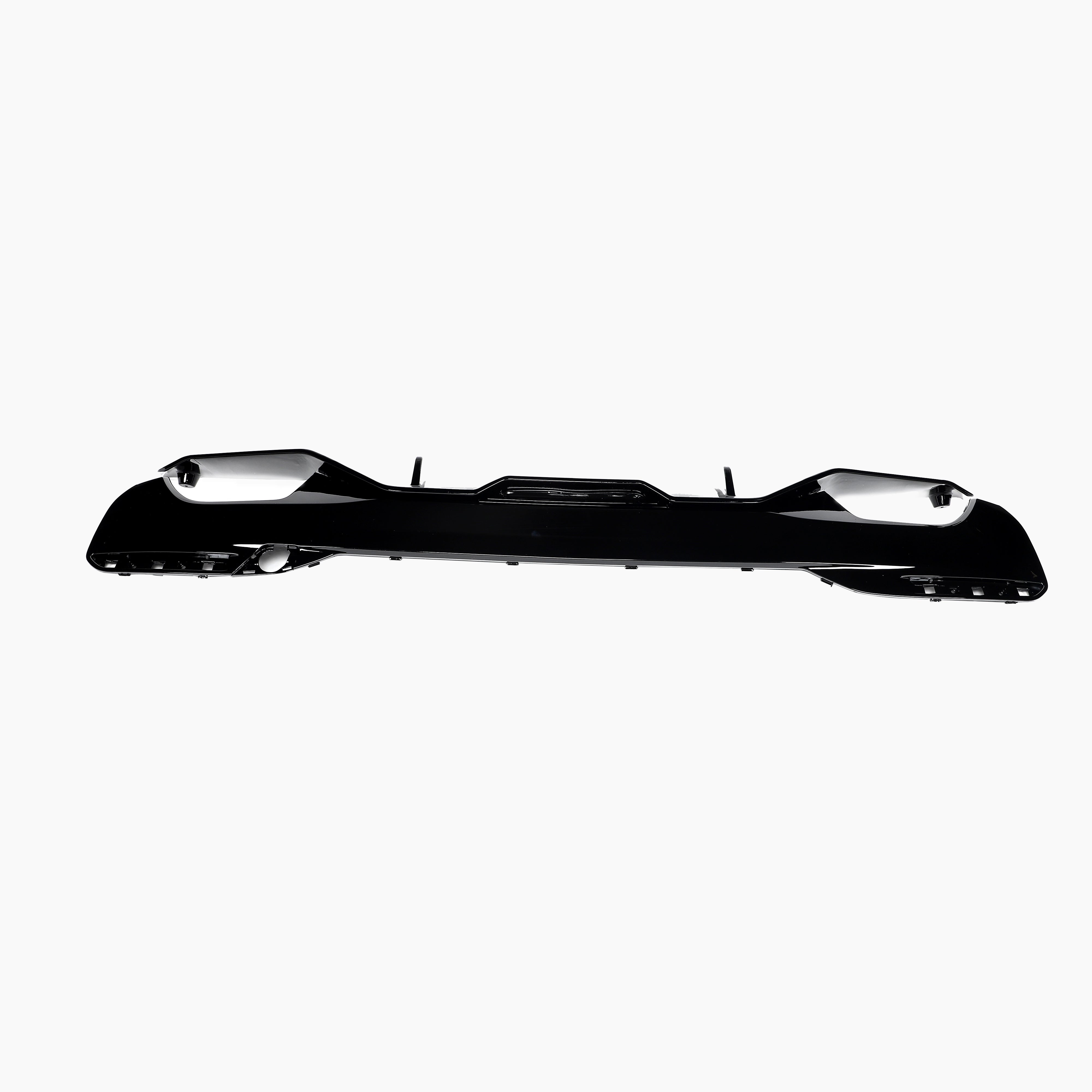 MP Style Gloss Black LargeVersion Diffuser for BMW 5 Series G30(2017-2023)(Double Dual Out)