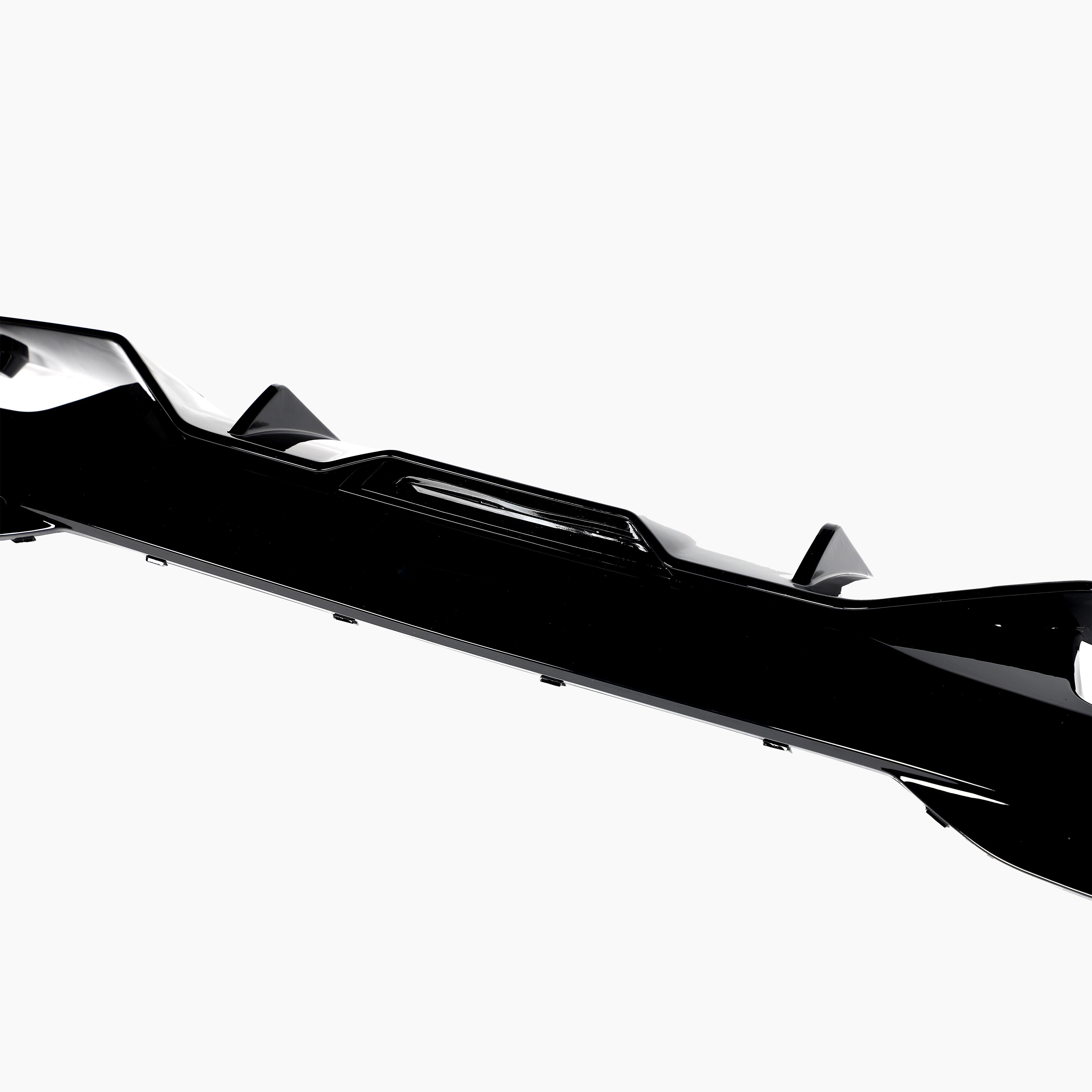 MP Style Gloss Black LargeVersion Diffuser for BMW 5 Series G30(2017-2023)(Double Dual Out)
