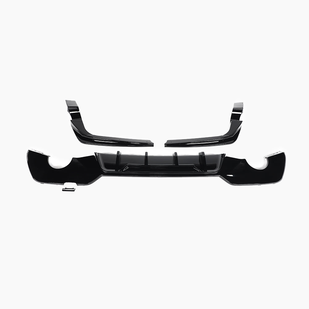MPC Style Gloss Black Diffuser for BMW 3 Series G20(2019+)(Double Single Out)