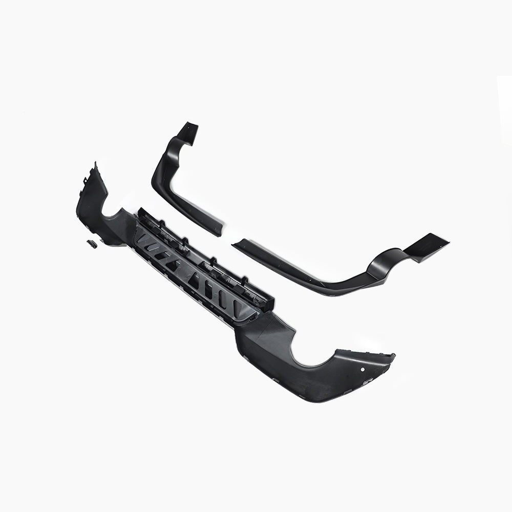 MPC Style Gloss Black Diffuser for BMW 3 Series G20(2019+)(Double Single Out)