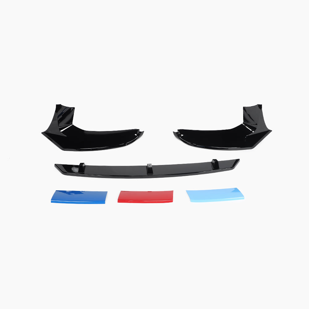 MP Style Gloss Black Front Lip for BMW 5 Series G30 (2017-2023)