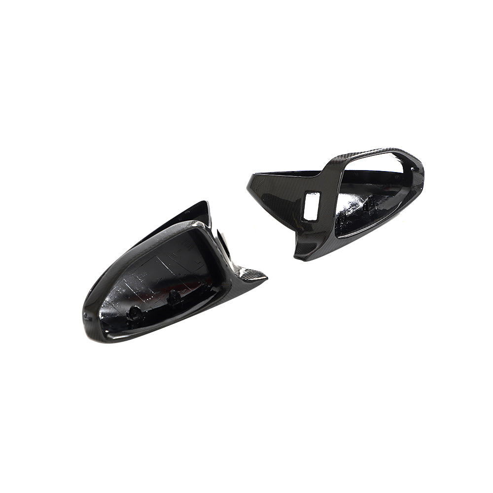 Carbon Fiber REPLACEMENT Mirror Cover Caps for Audi A6/S6/RS6/A7/S7/RS7 (2019-2024)