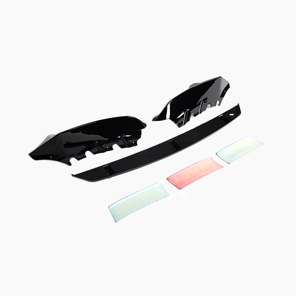 MP Style Gloss Black Front Lip for BMW 5 Series G30 (2017-2023)