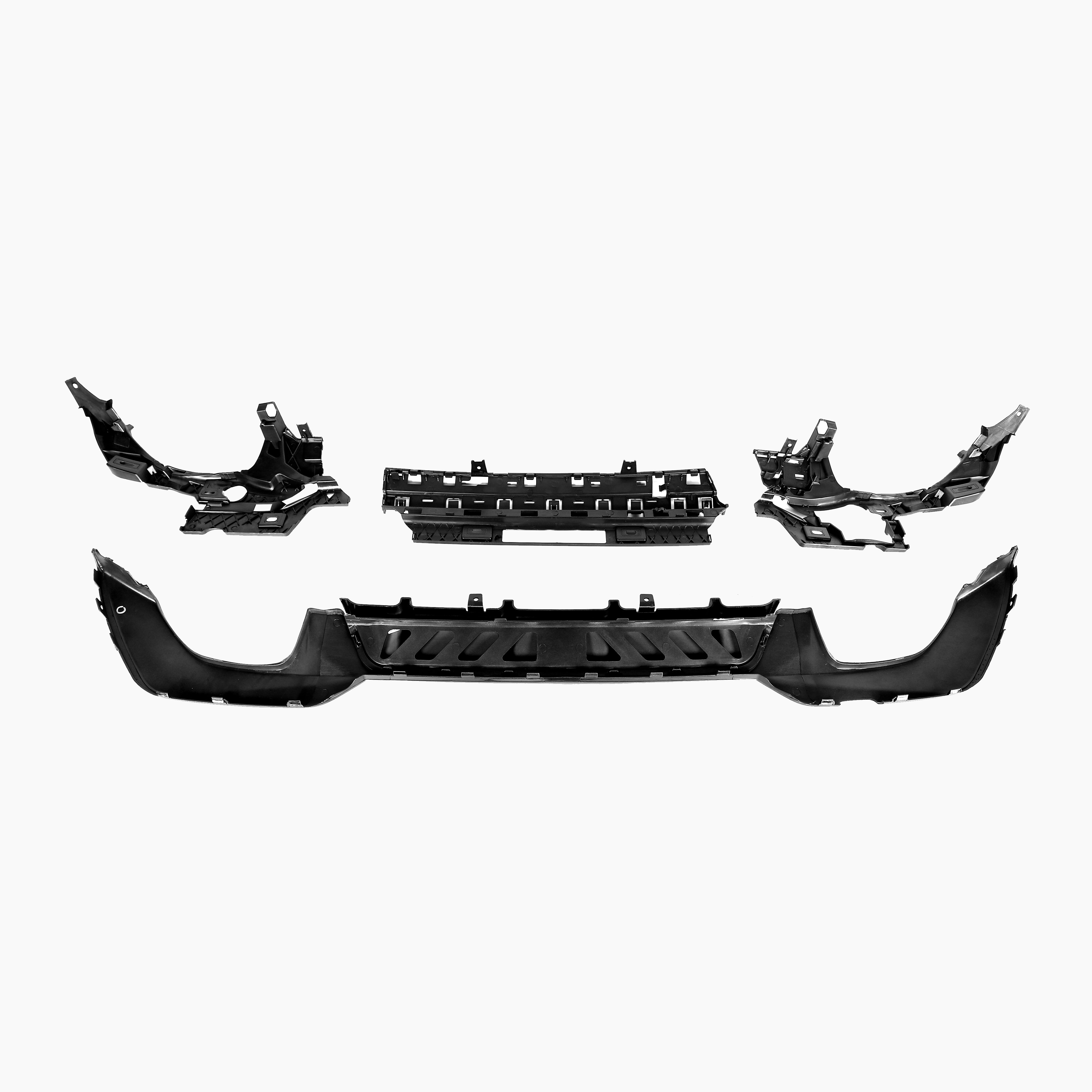 Gloss Black Diffuser for BMW 3 Series G20(2019+)(Double Dual Out)