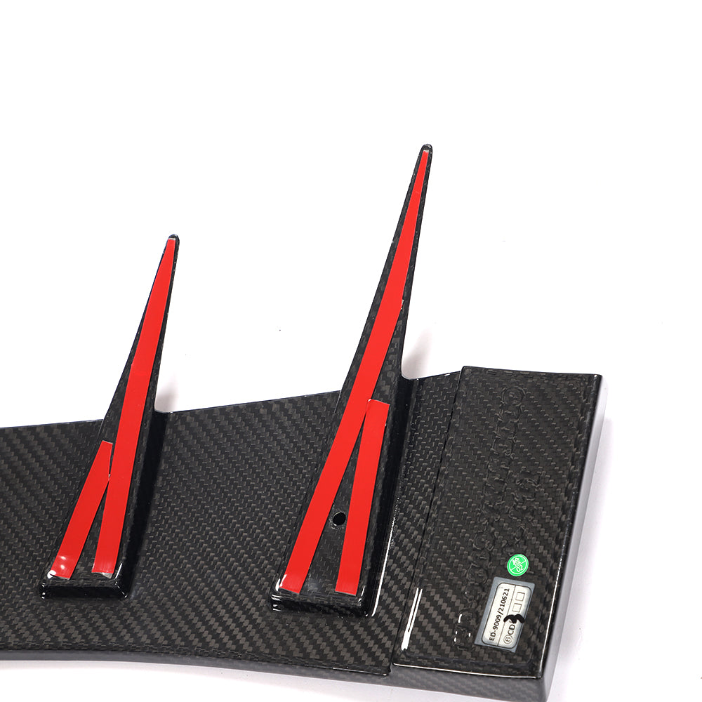 ST Style Carbon Fiber Front Canards For Audi R8 4S Pre‑LCI (2016–2018)