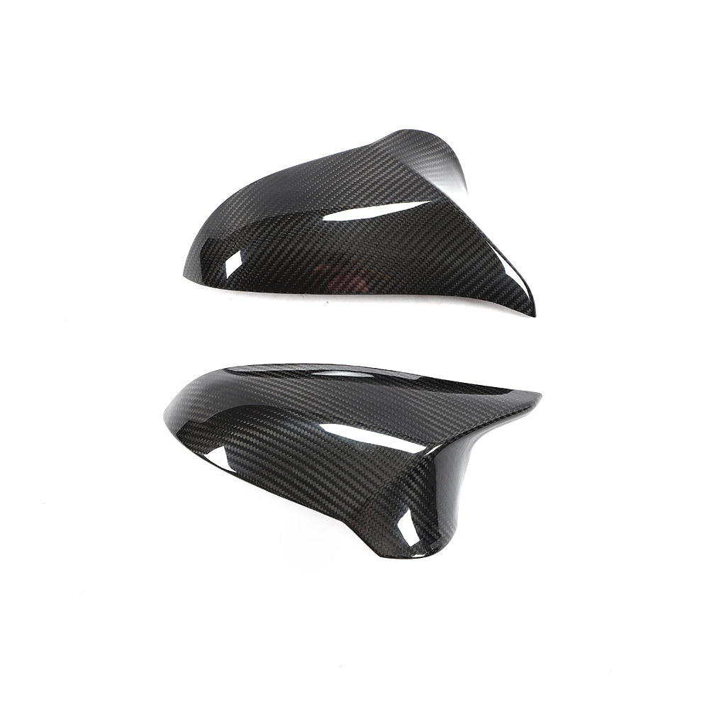 RHD Carbon Fiber Mirror Caps for BMW M3 F80, M4 F82/F83 (2014-2020)