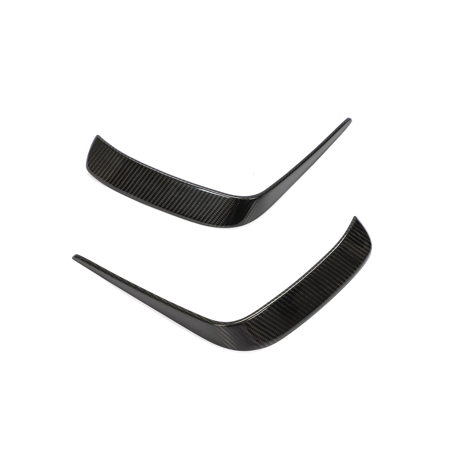 ST Style Carbon Fiber Front Canards for BMW 8 Series G14/G15/G16 (2019+)
