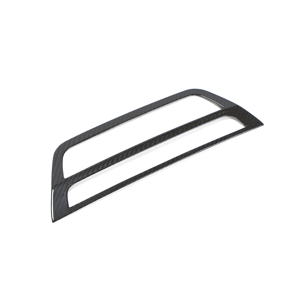 ST Style Carbon Fiber Center Console AC/CD Trims For BMW 5 Series G30 G31, F90 M5 Pre-LCI (2017-2020)