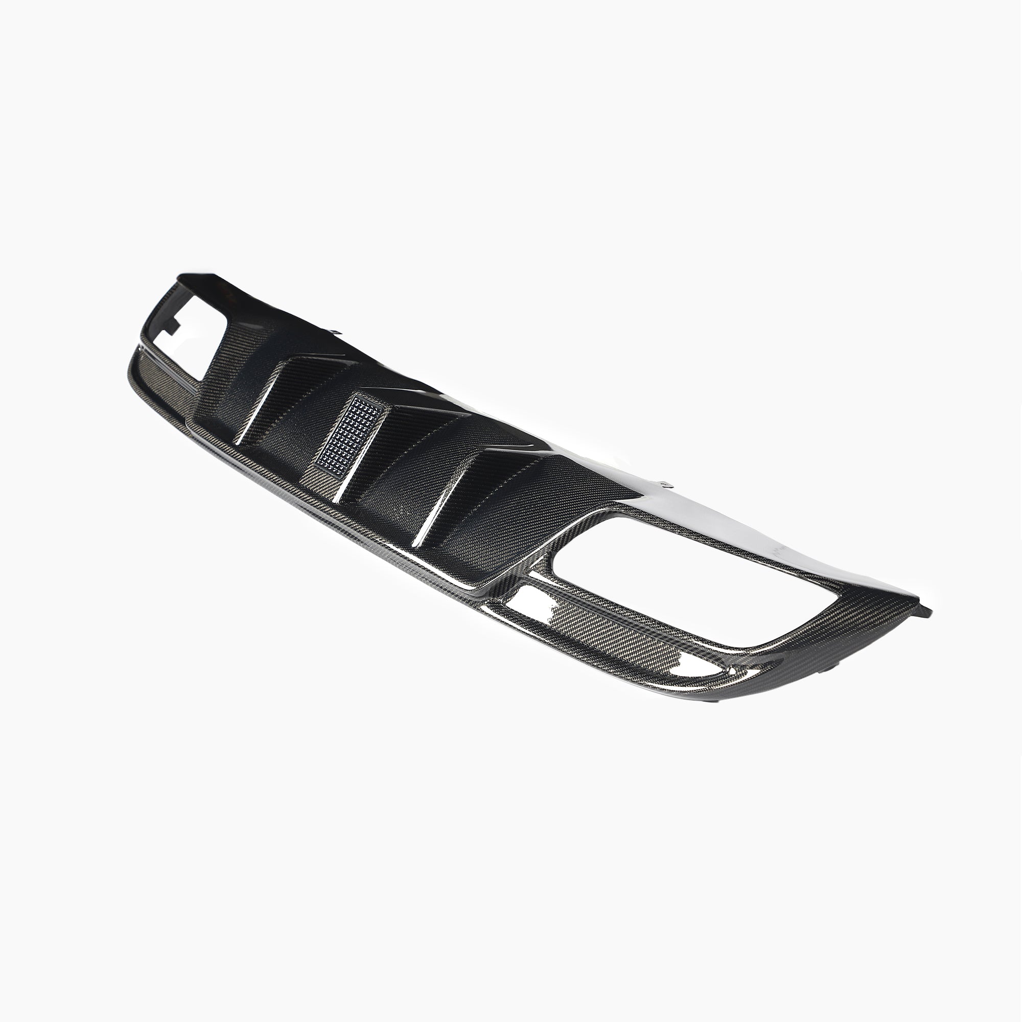 Carbon Fiber Rear Bumper Diffuser Lip for Mercedes-Benz C-Class W205 C43 C63 AMG(2014-2018)