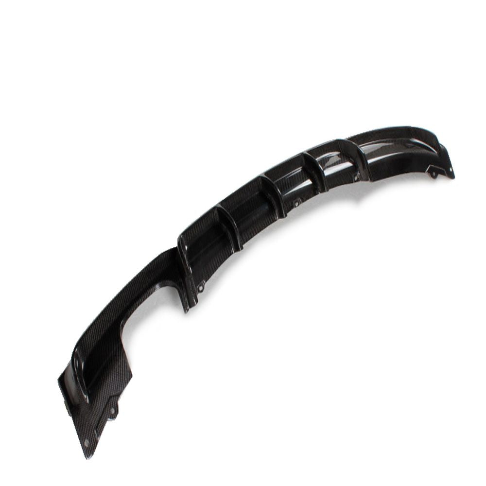 ST Style Carbon Fiber Rear Diffuser for BMW 3 Series F30 M Sport (2012-2019) Twin Muffler Single Outlet