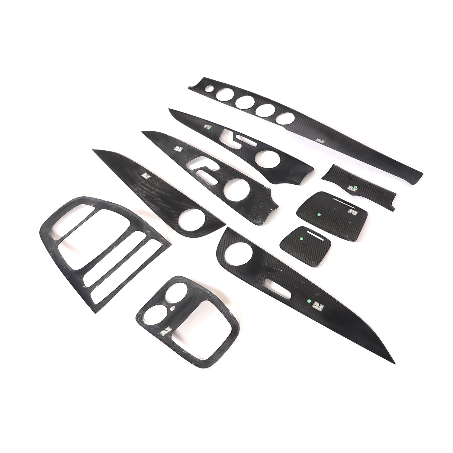 LHD Style Carbon Fiber Interior Center Trim for Mercedes Benz E-Class W213 Facelift Sedan (2021-2023)