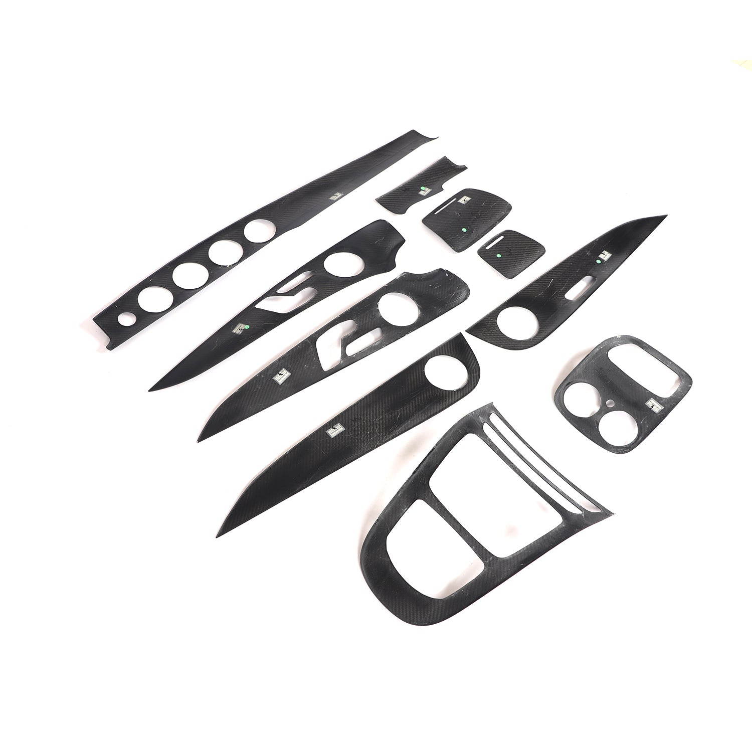 LHD Style Carbon Fiber Interior Center Trim for Mercedes Benz E-Class W213 Facelift Sedan (2021-2023)