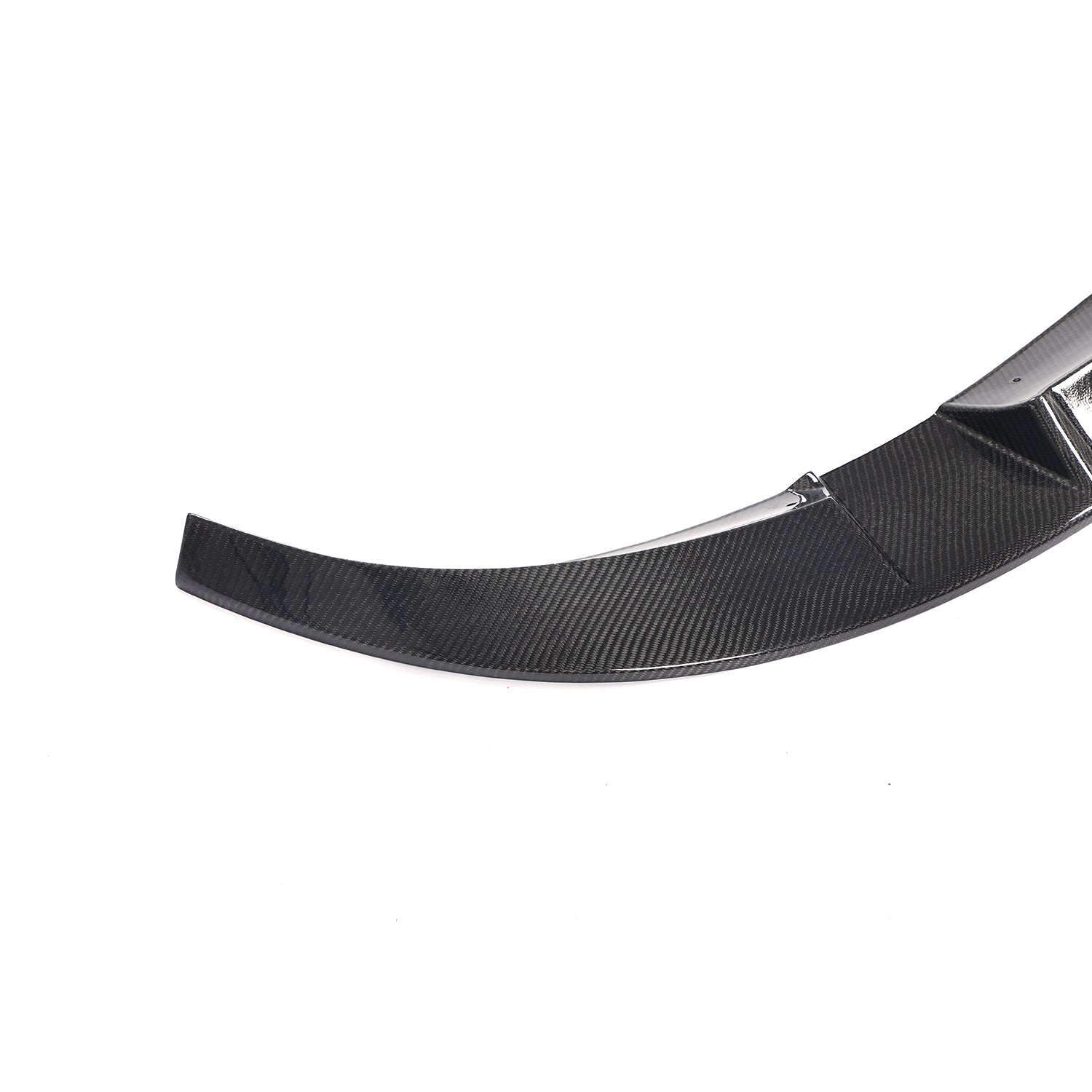 CS Style Carbon Fiber Front Lip for Tesla Model Y Sedan (2019-2023)