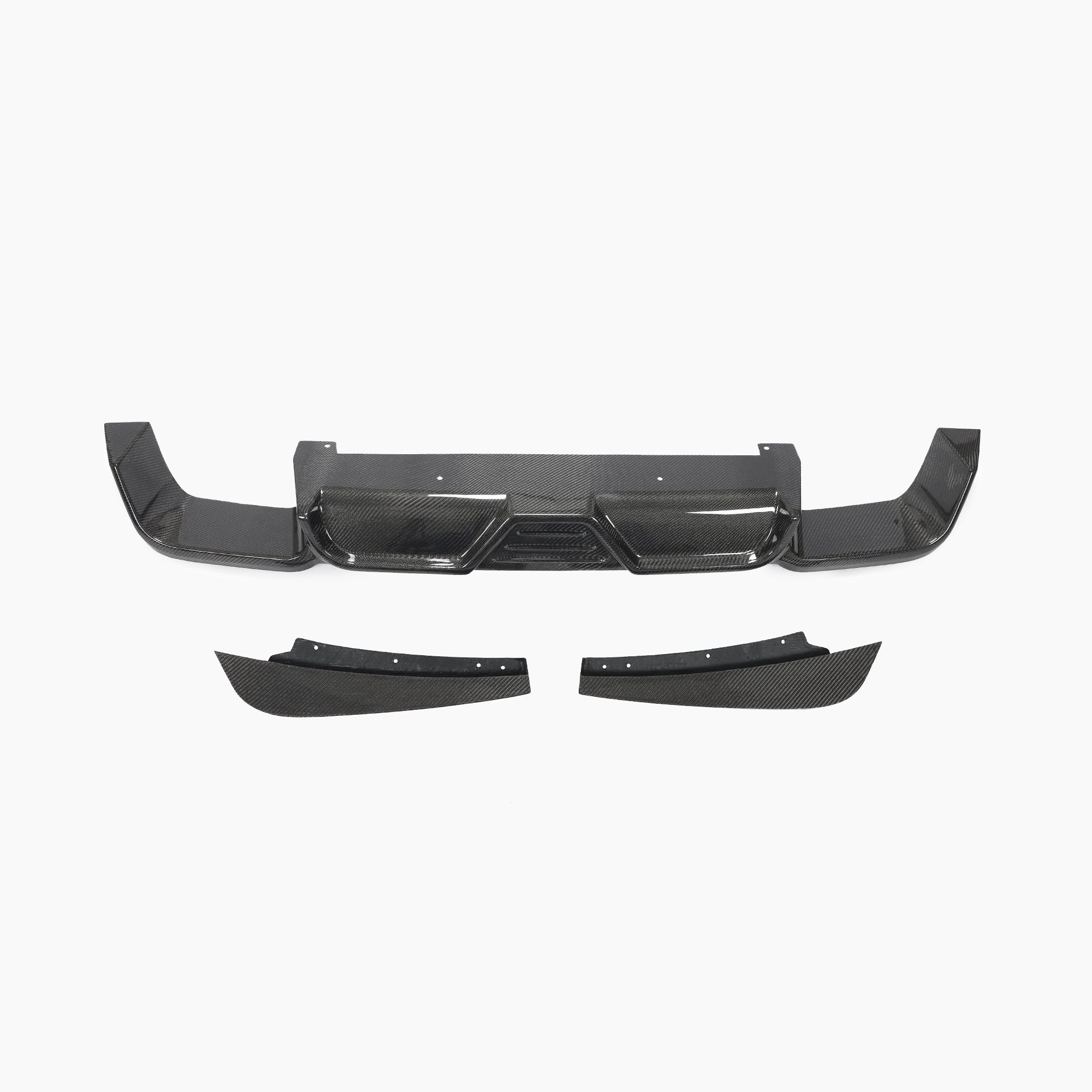 JC Style Carbon Fiber Rear Diffuser for BMW X3M F97 Pre-LCI (2019–2021)
