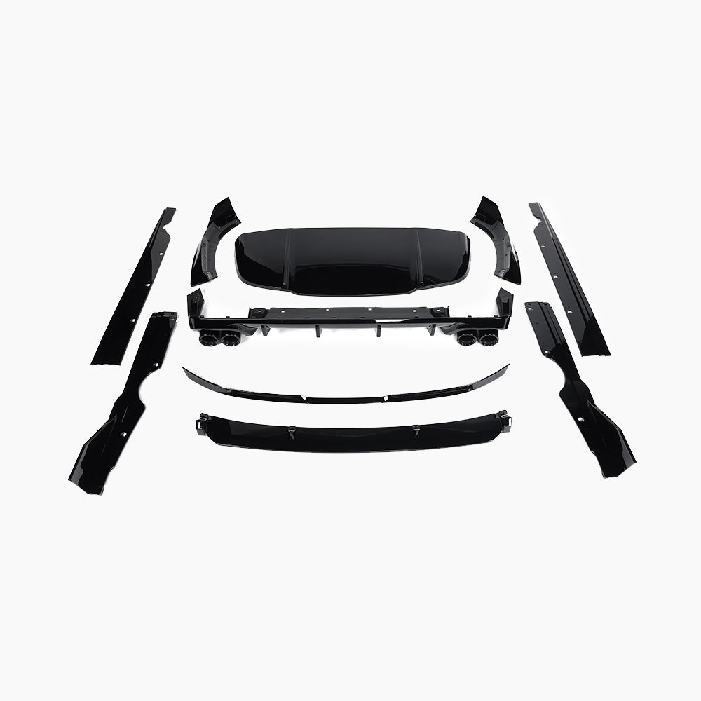 MP Style Gloss Black Aero Kit For BMW X1 U12(2023–present)