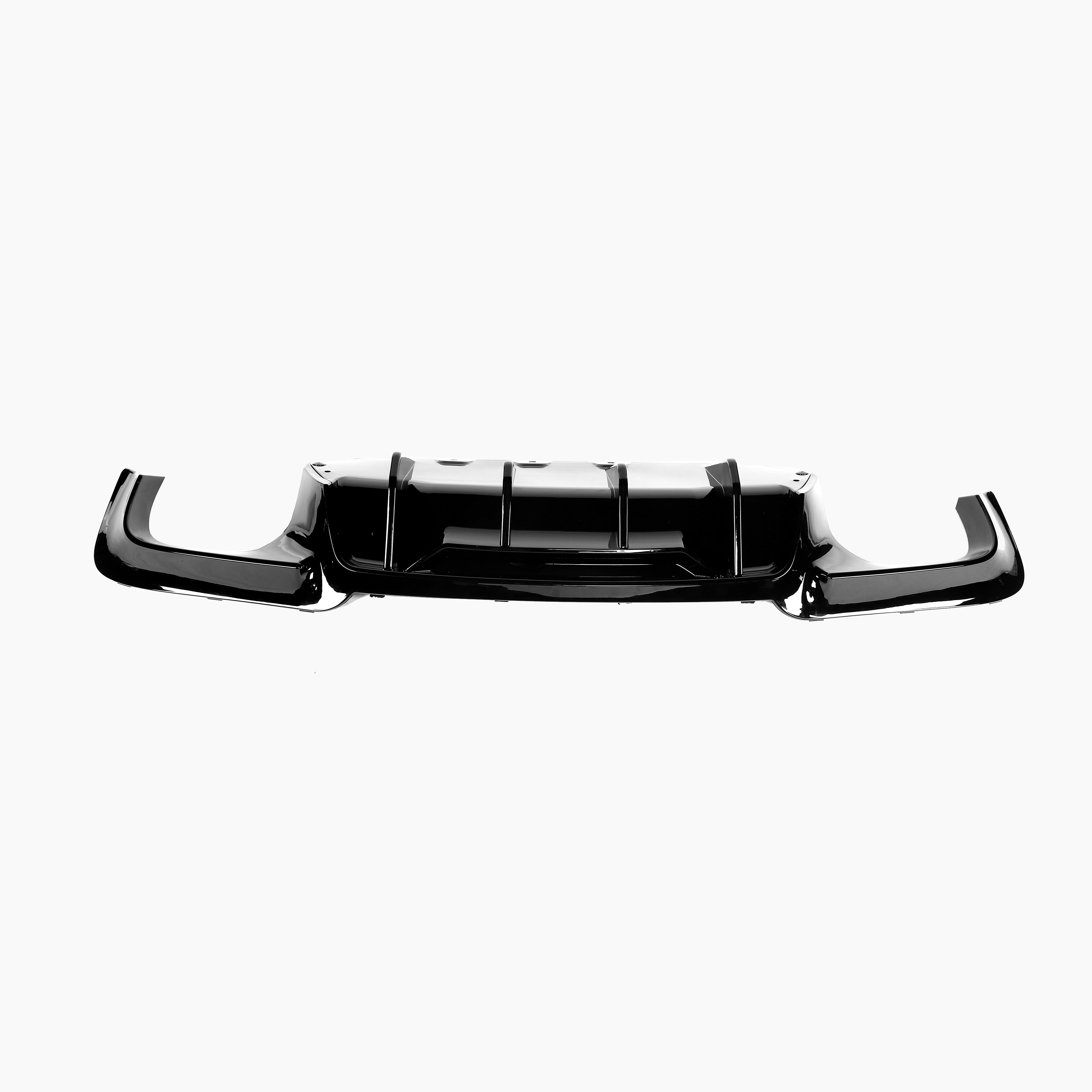 Gloss Black Diffuser for BMW 5 Series F10(2010-2017)(Double Dual Out)