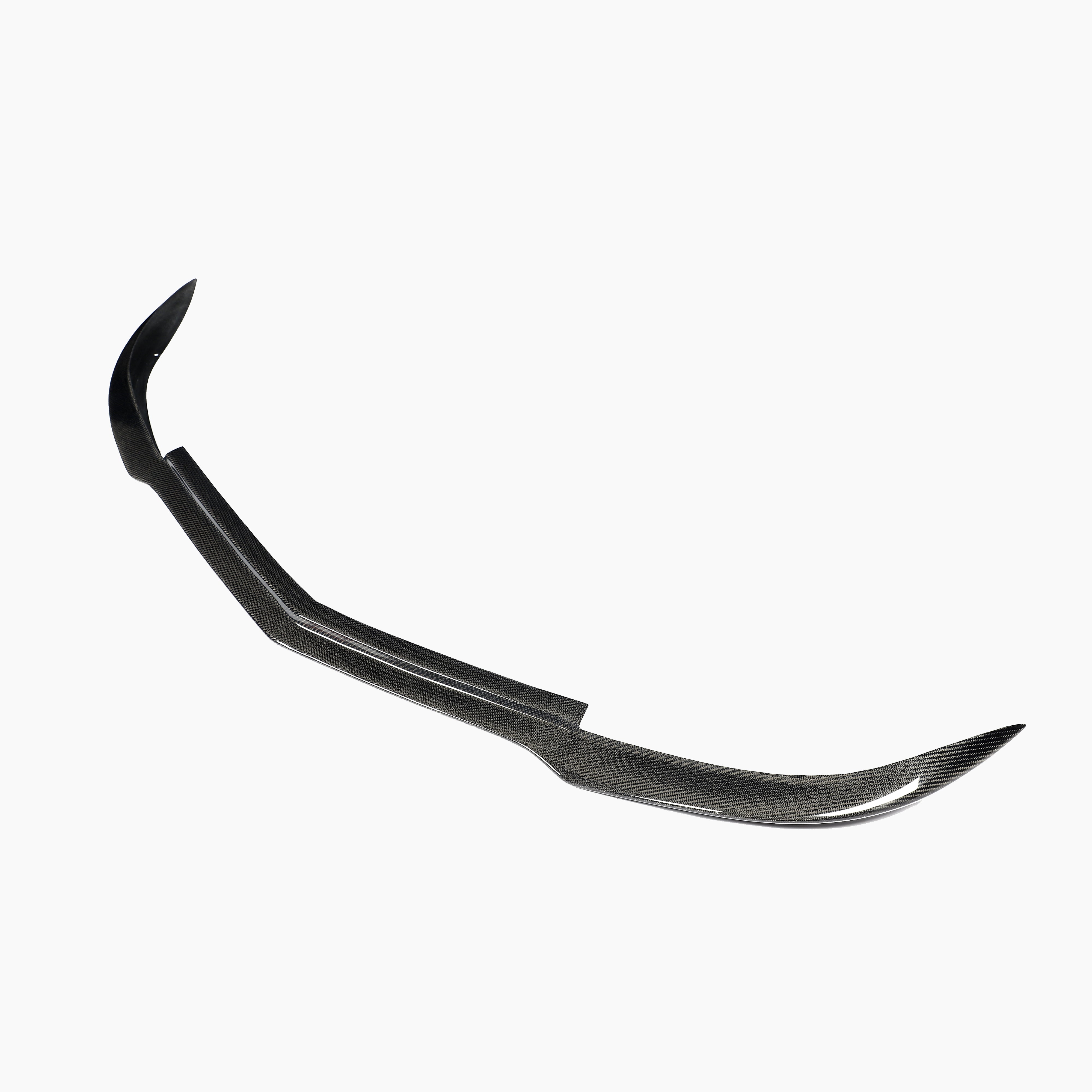ST Style Carbon Fiber Front Lip for Mercedes Benz C63 W204 Sedan Facelift (2011-2015)