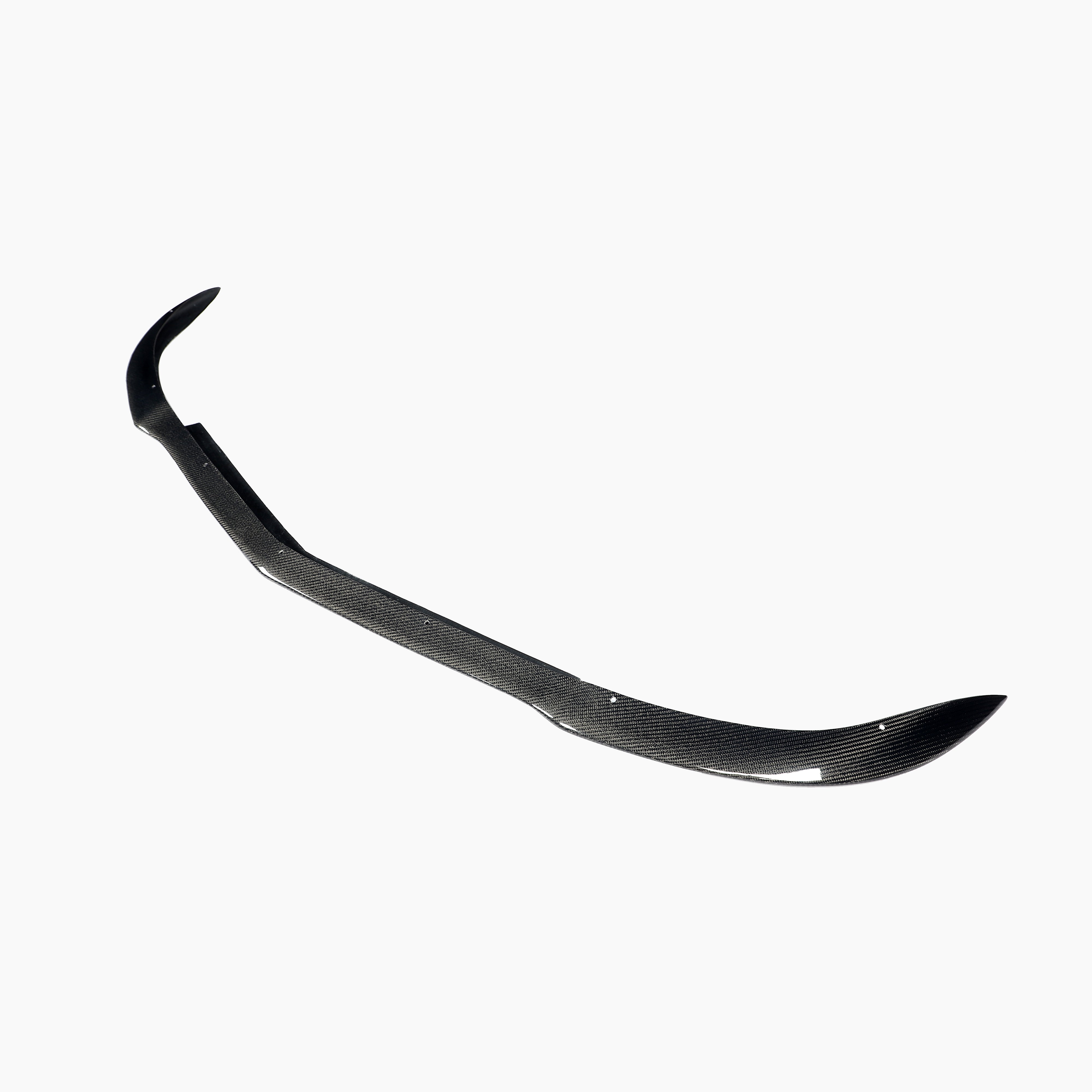 ST Style Carbon Fiber Front Lip for Mercedes Benz C63 W204 Sedan Facelift (2011-2015)