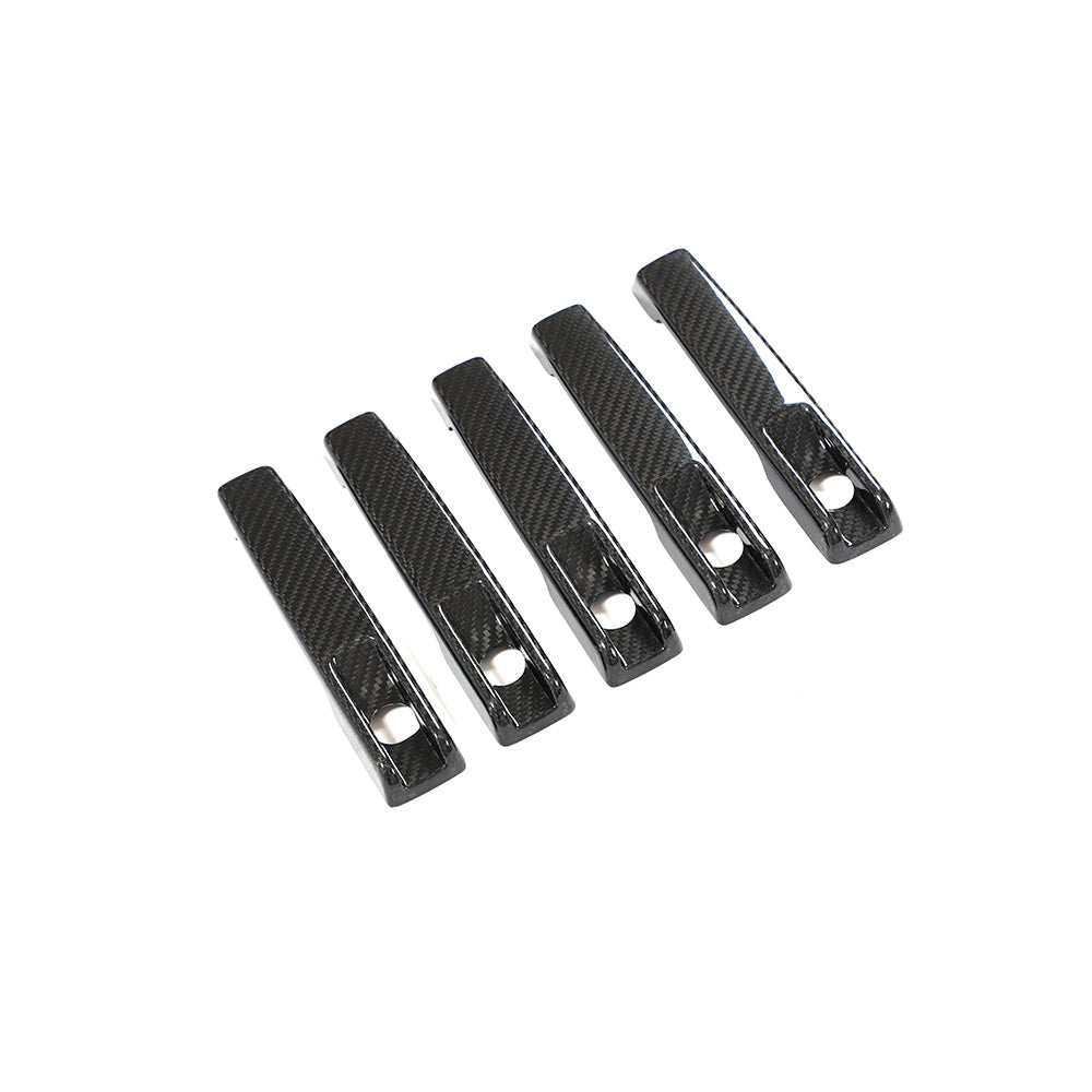 ST Style Carbon Fiber Door Handle Cover For Mercedes Benz G‑Class W463 (2013-2018)