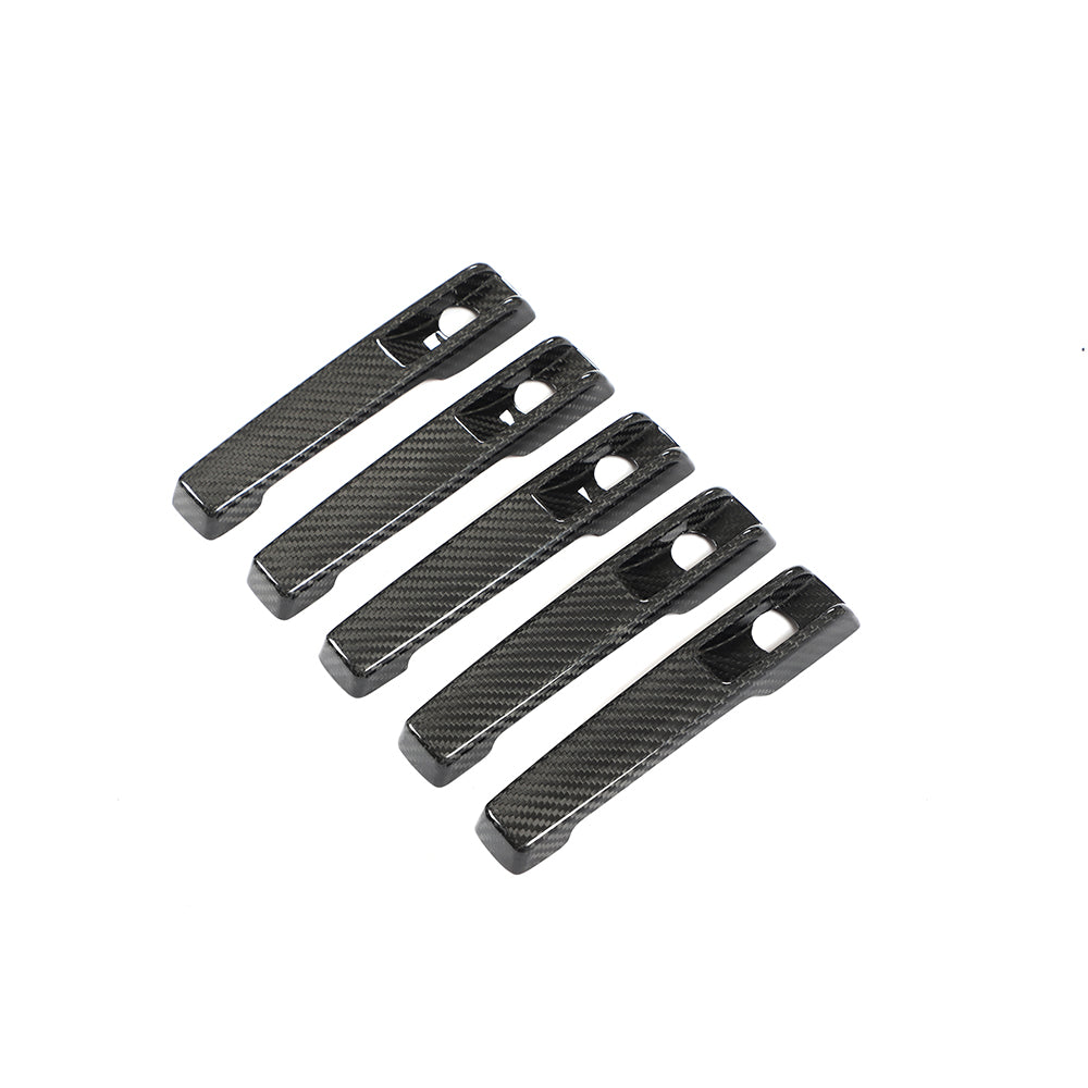 ST Style Carbon Fiber Door Handle Cover For Mercedes Benz G‑Class W463 (2013-2018)