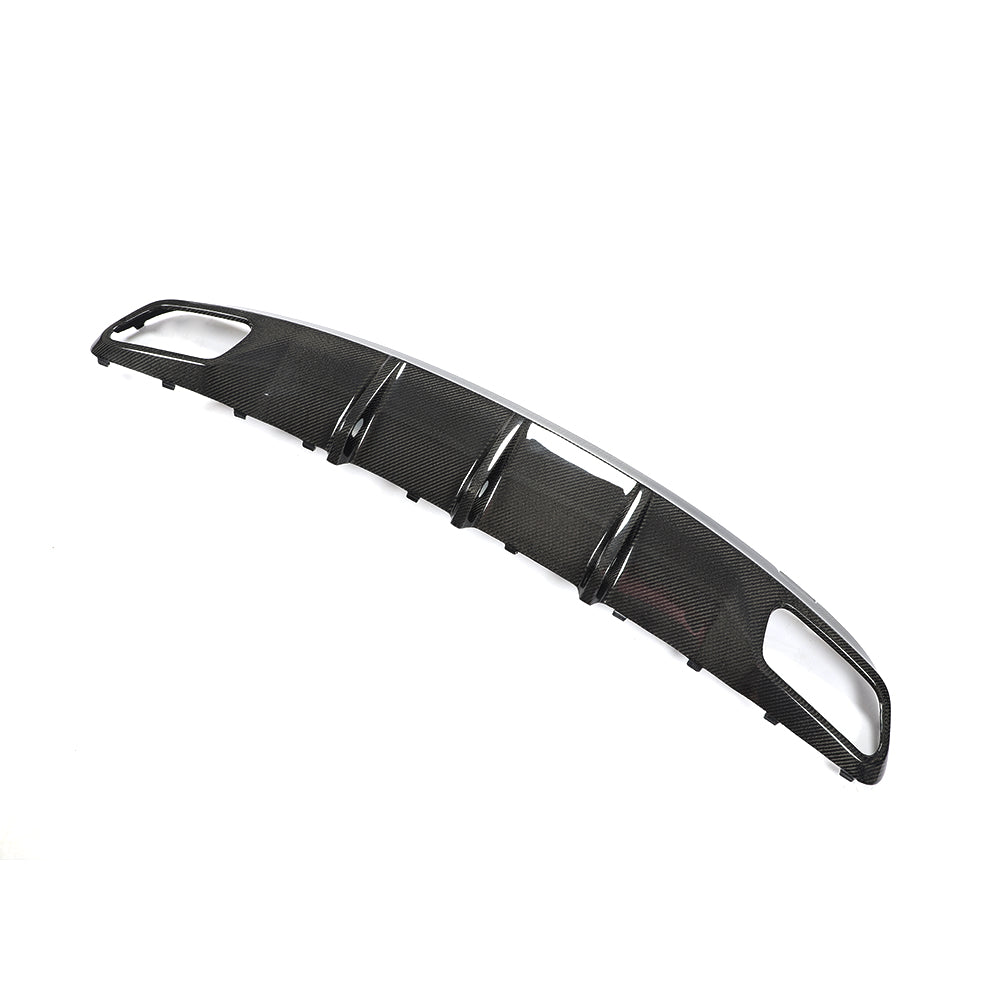 ST Style Carbon Fiber Rear Diffuser for Mercedes-Benz GLA 45 AMG X156 Pre‑Facelift (2014–2016)