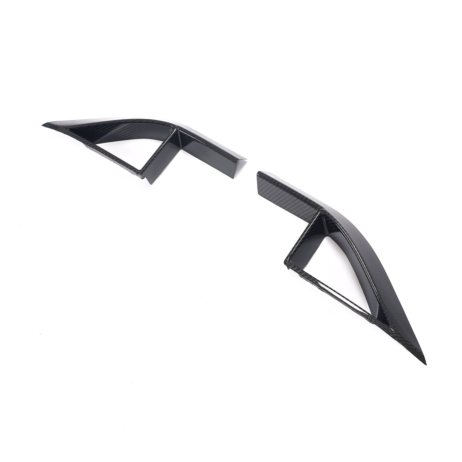 ST Style Carbon Fiber Front Air Vents for Mercedes Benz E-Class W213 Facelift Sport (2021-2023)