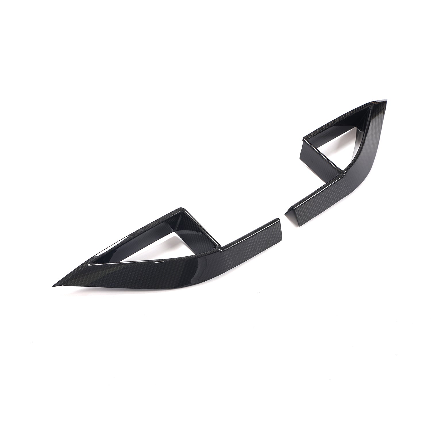 ST Style Carbon Fiber Front Air Vents for Mercedes Benz E-Class W213 Facelift Sport (2021-2023)