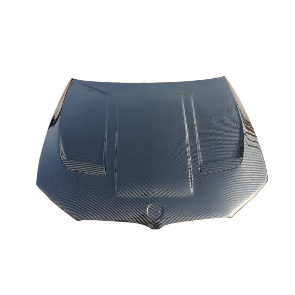 ST Style Carbon Fiber Front Hood Engine Bonnet Cover for BMW 5 Series M5 F90 Pre-LCI&LCI (2017-2023)