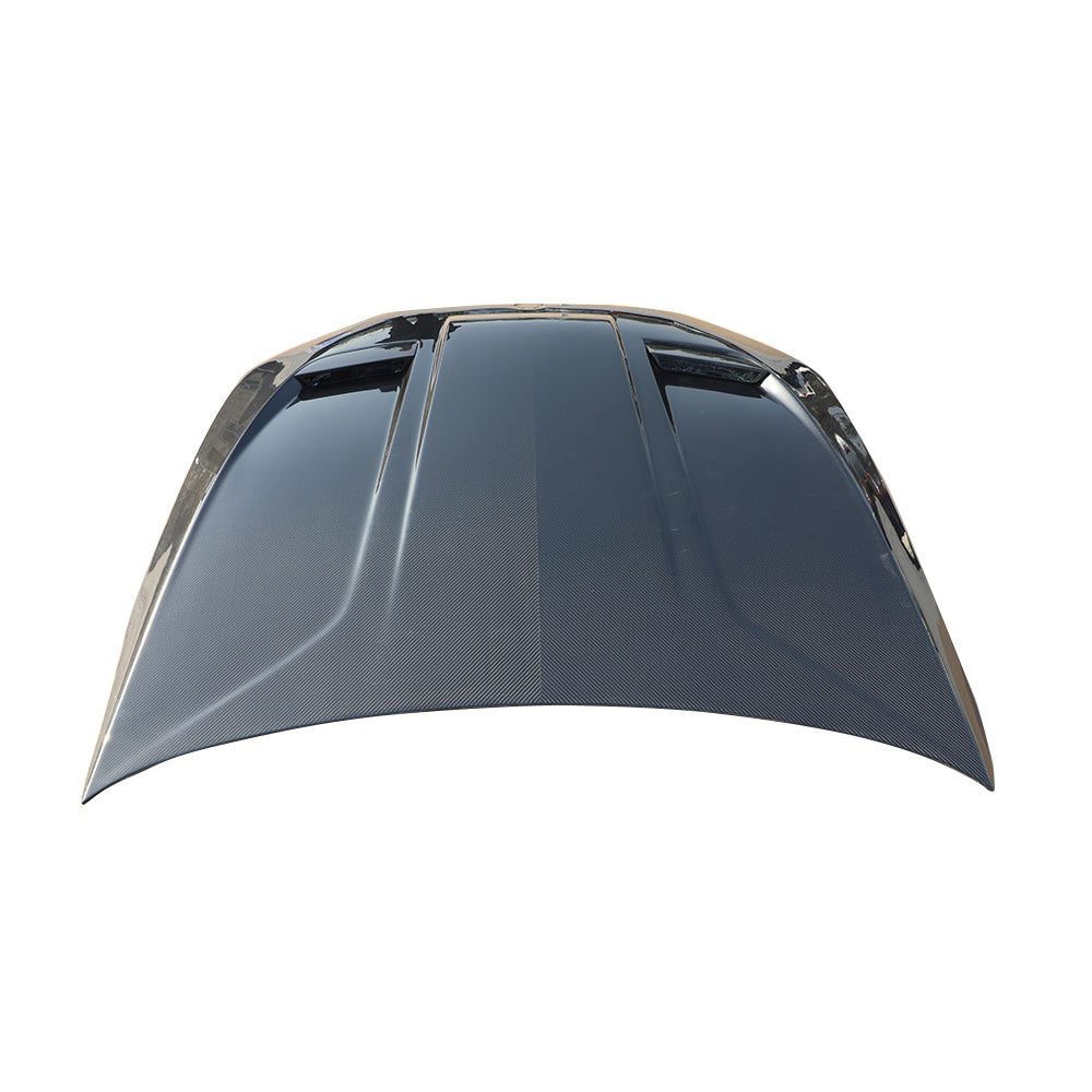 ST Style Carbon Fiber Front Hood Engine Bonnet Cover for BMW 5 Series M5 F90 Pre-LCI&LCI (2017-2023)
